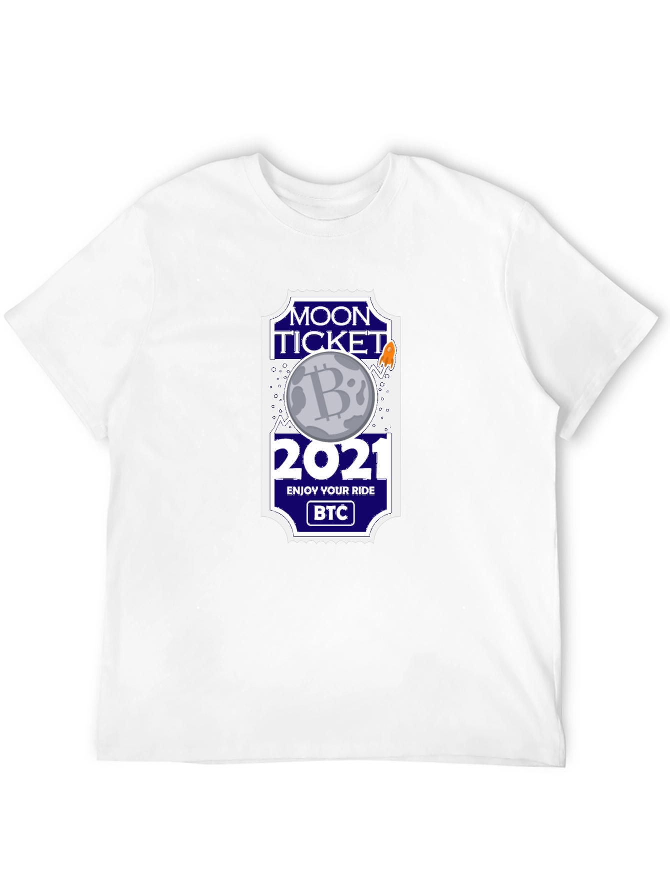 Moon Ticket 2021 BTC T-Shirt