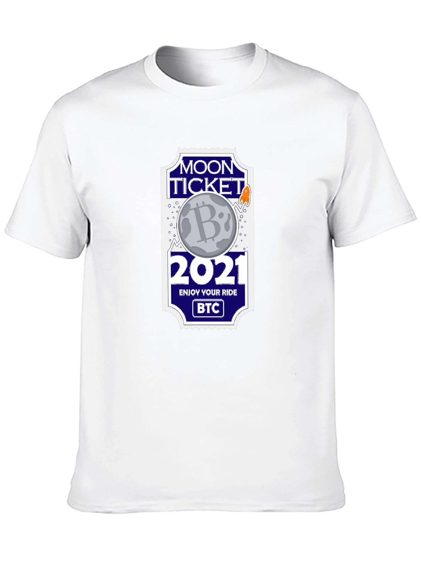 Moon Ticket 2021 BTC T-Shirt
