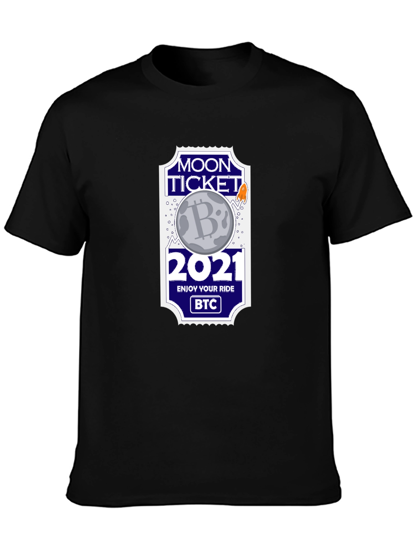 Moon Ticket 2021 BTC T-Shirt
