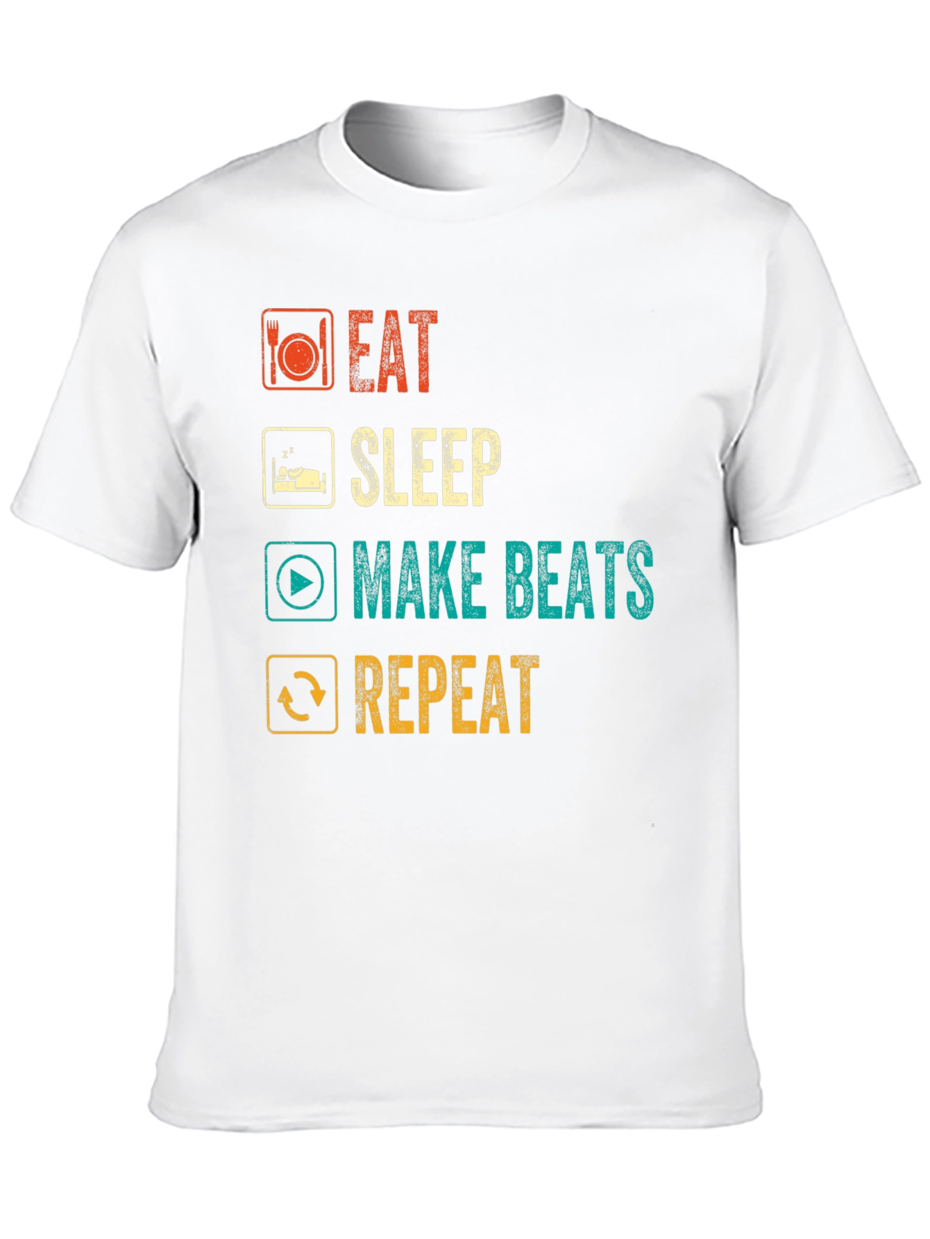 Eat Sleep Make Beats Repeat T-Shirt