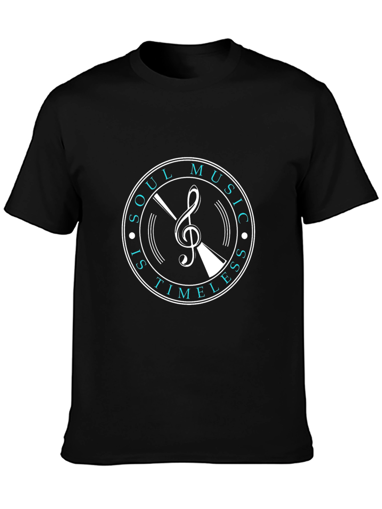 Soul Music is Timeless Graphic Tee - Black