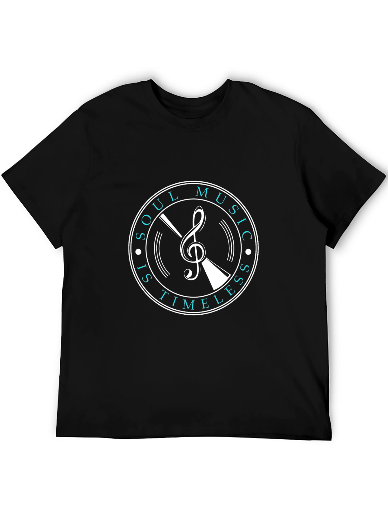 Soul Music is Timeless Graphic Tee - Black