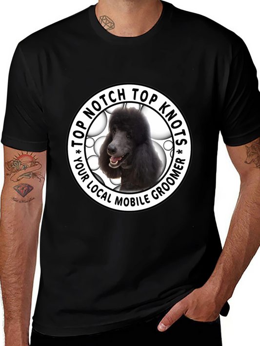 Top Notch Top Knots Poodle Groomer T-Shirt