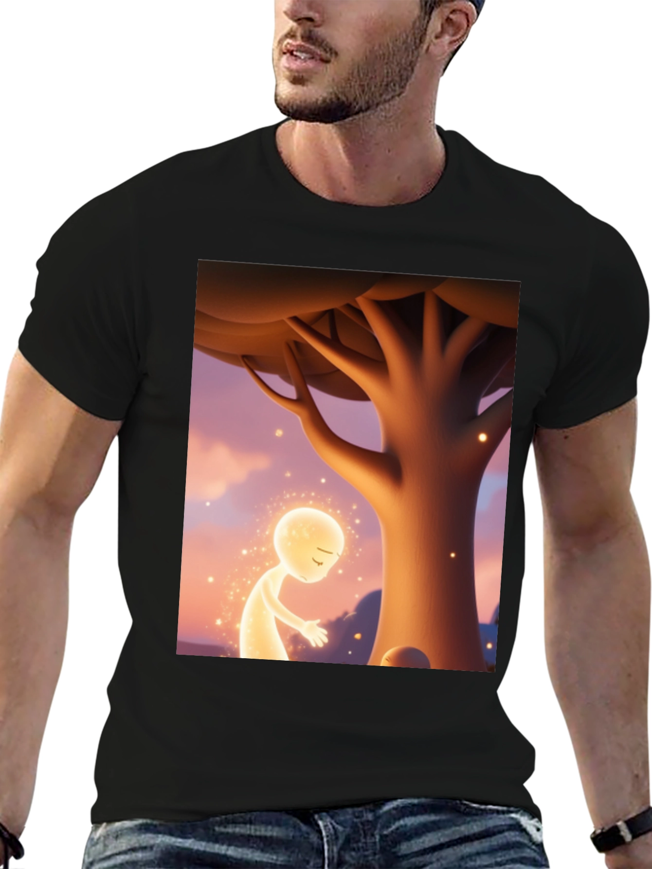 Mystic Glow T-Shirt - Spiritual Design