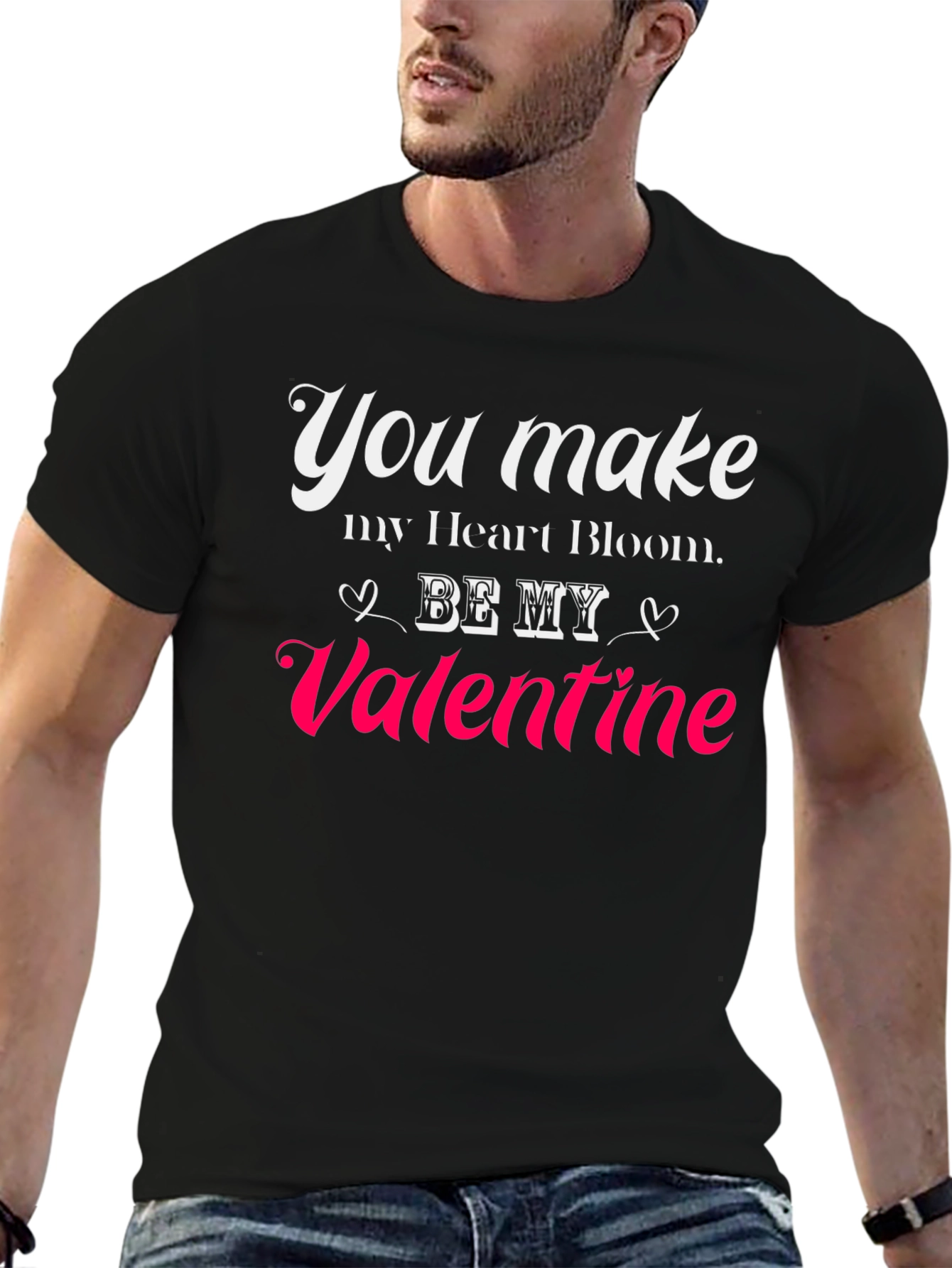 You Make My Heart Bloom Valentines Day T-Shirt