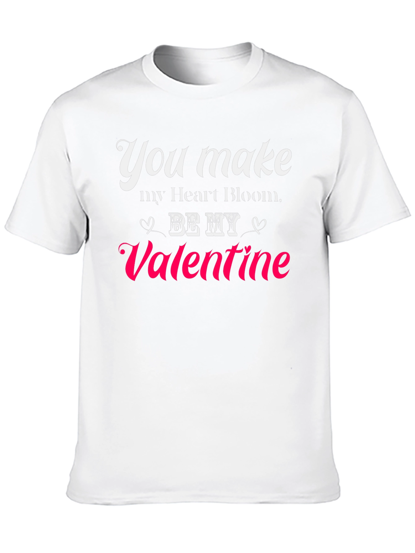 You Make My Heart Bloom Valentines Day T-Shirt