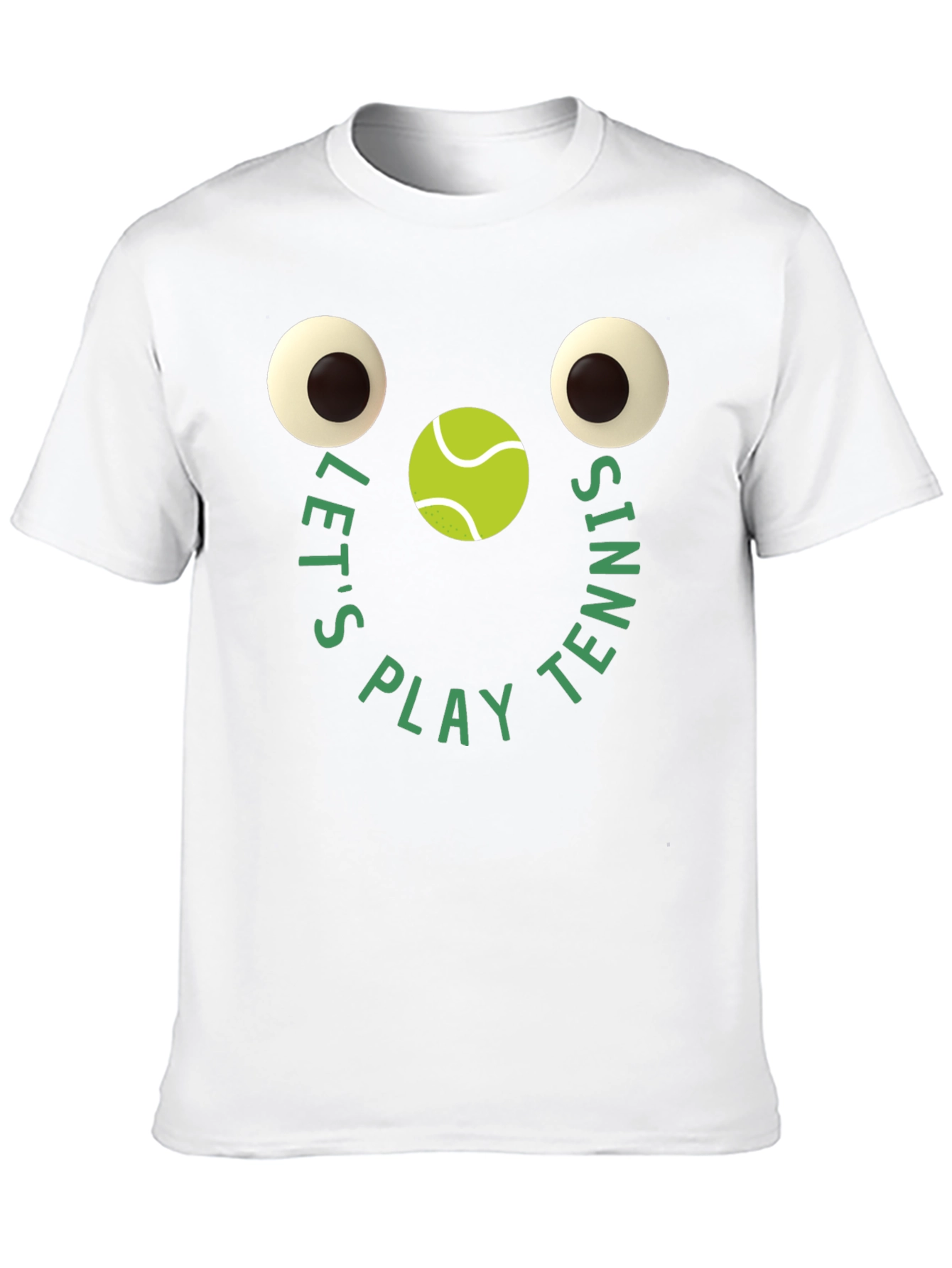 Funny Tennis Graphic Tee - Lets Play Tennis T-Shirt