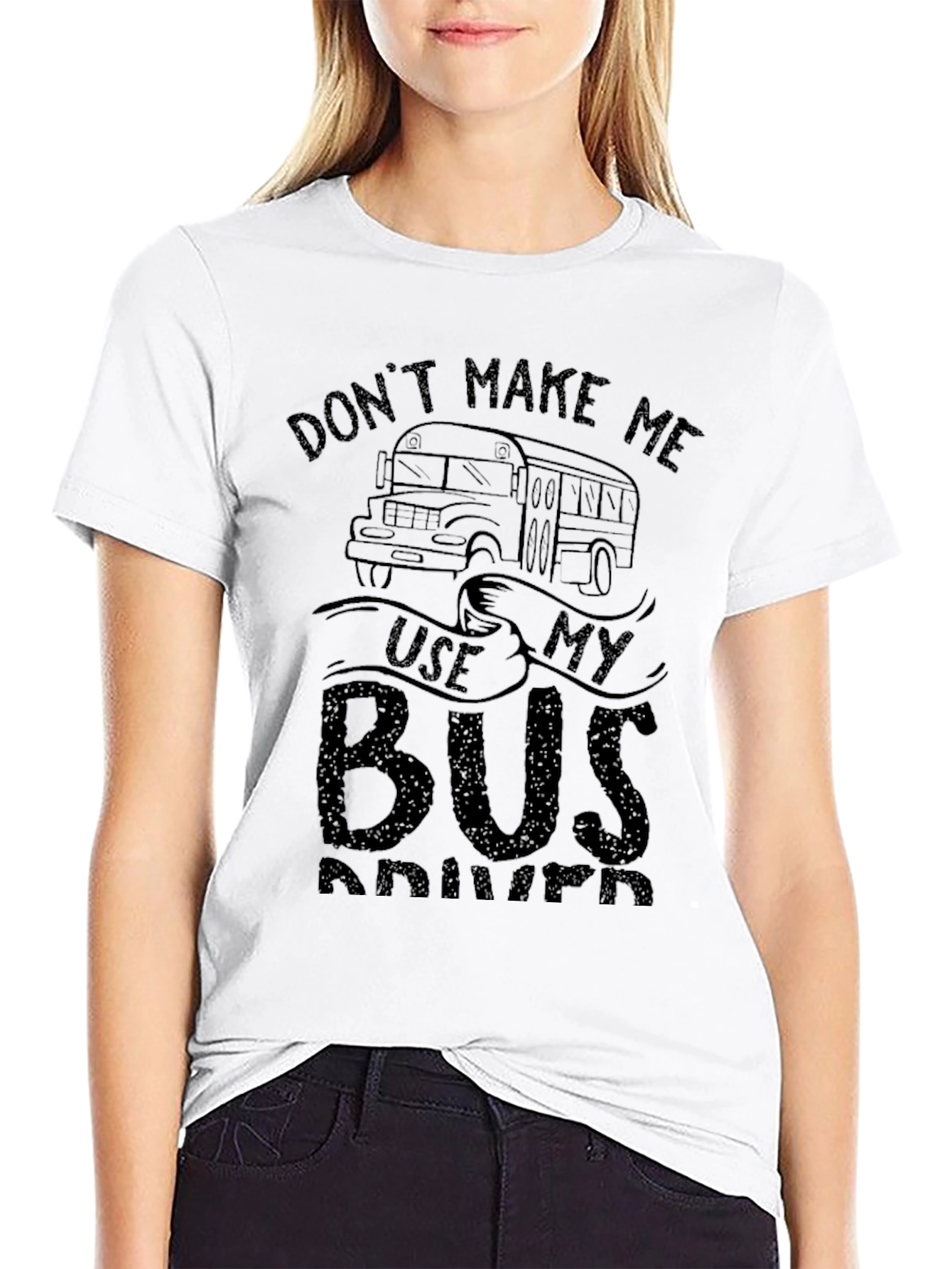 Funny School Bus Driver T-Shirt - Novelty Design