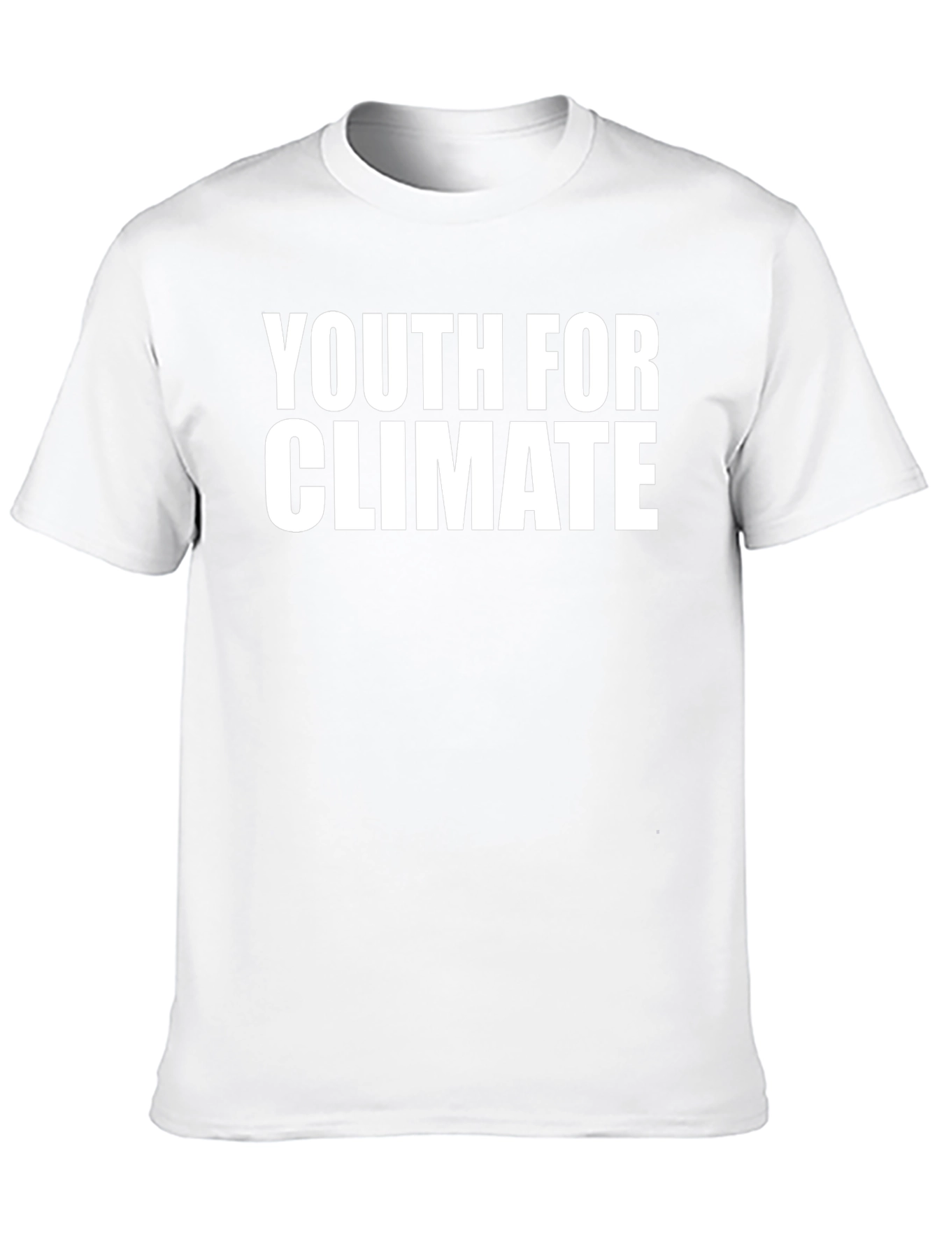 Youth For Climate T-Shirt - Black Activism Tee