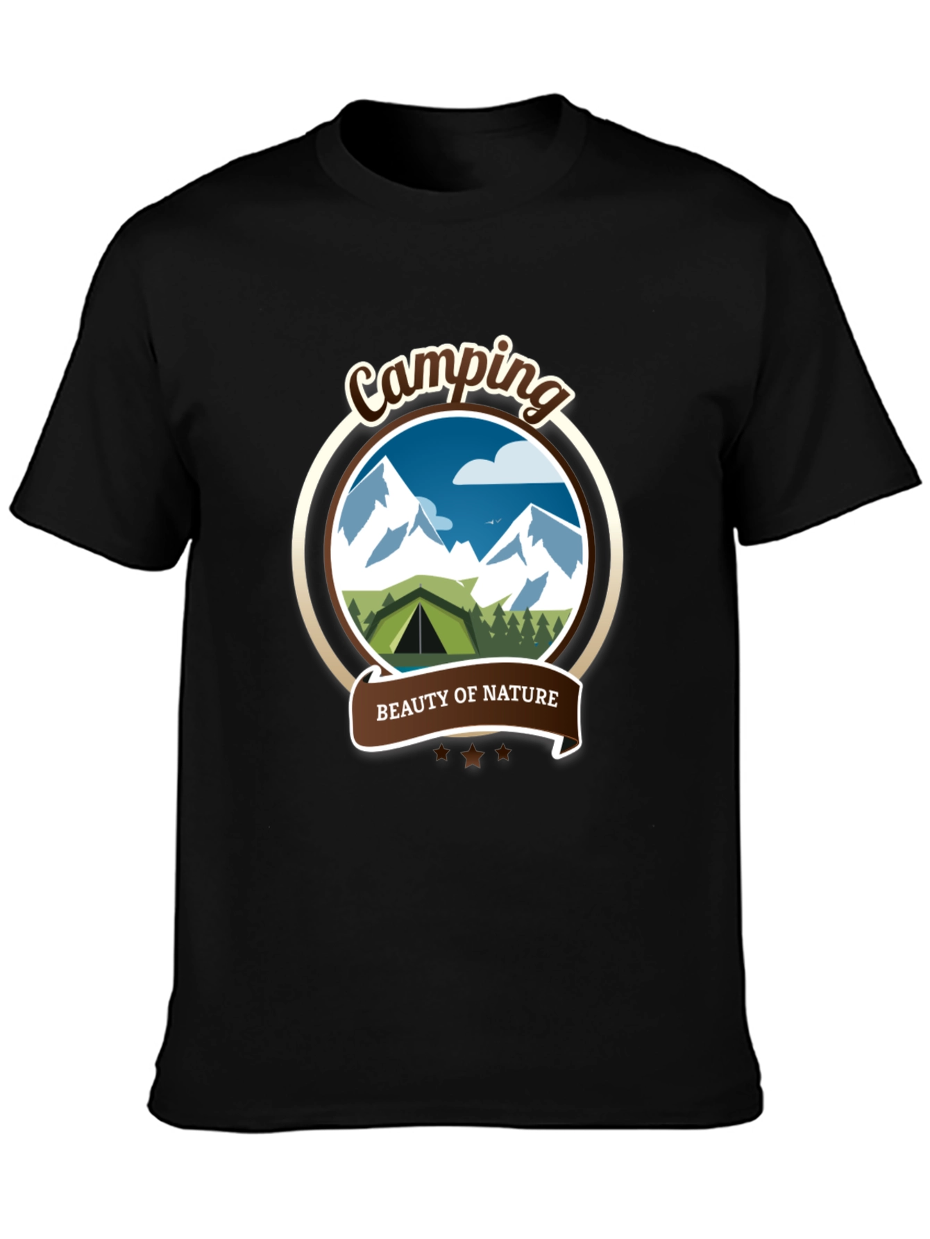 Camping Beauty of Nature Graphic Tee