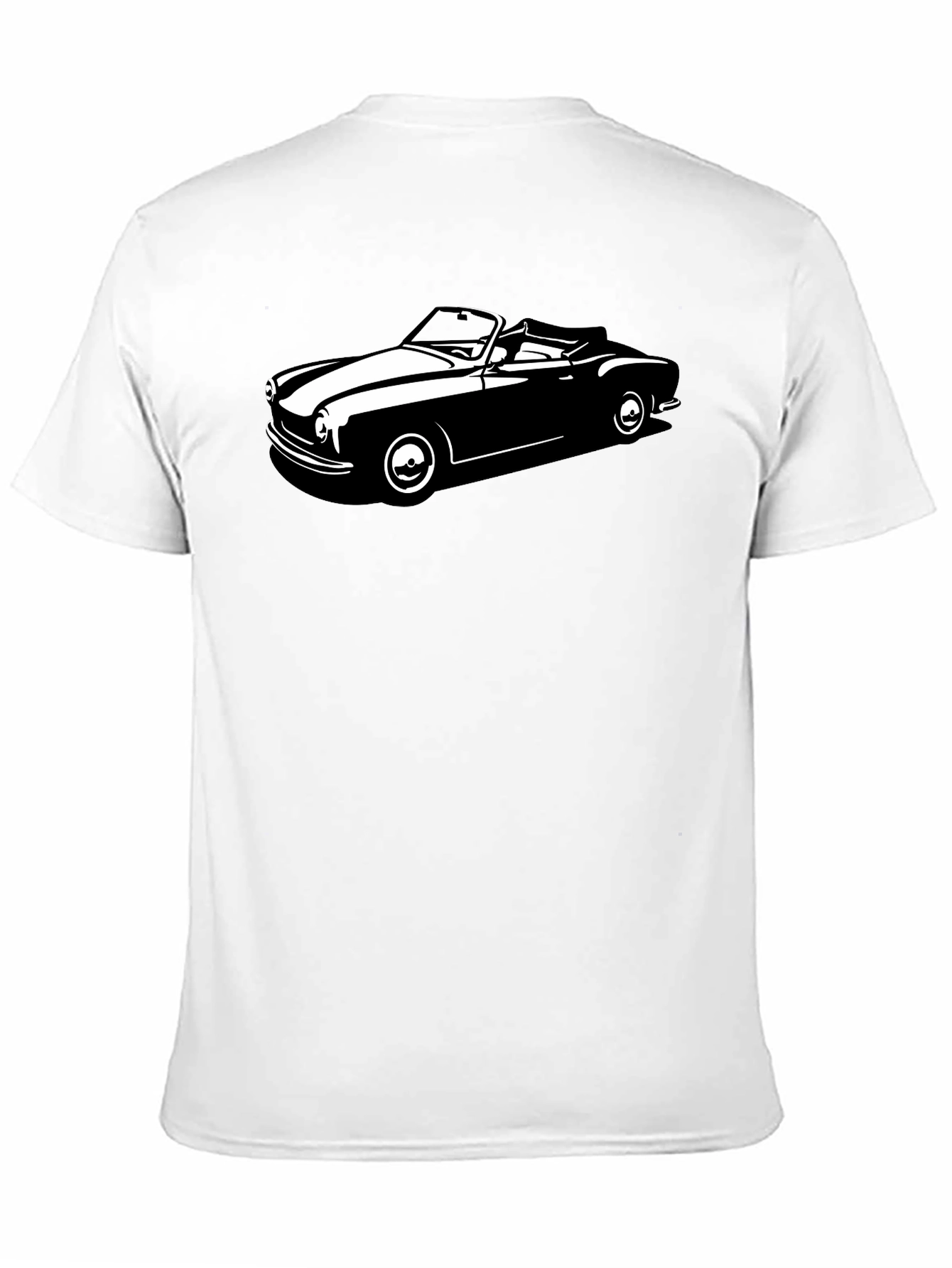 Classic Car Graphic Tee - Black