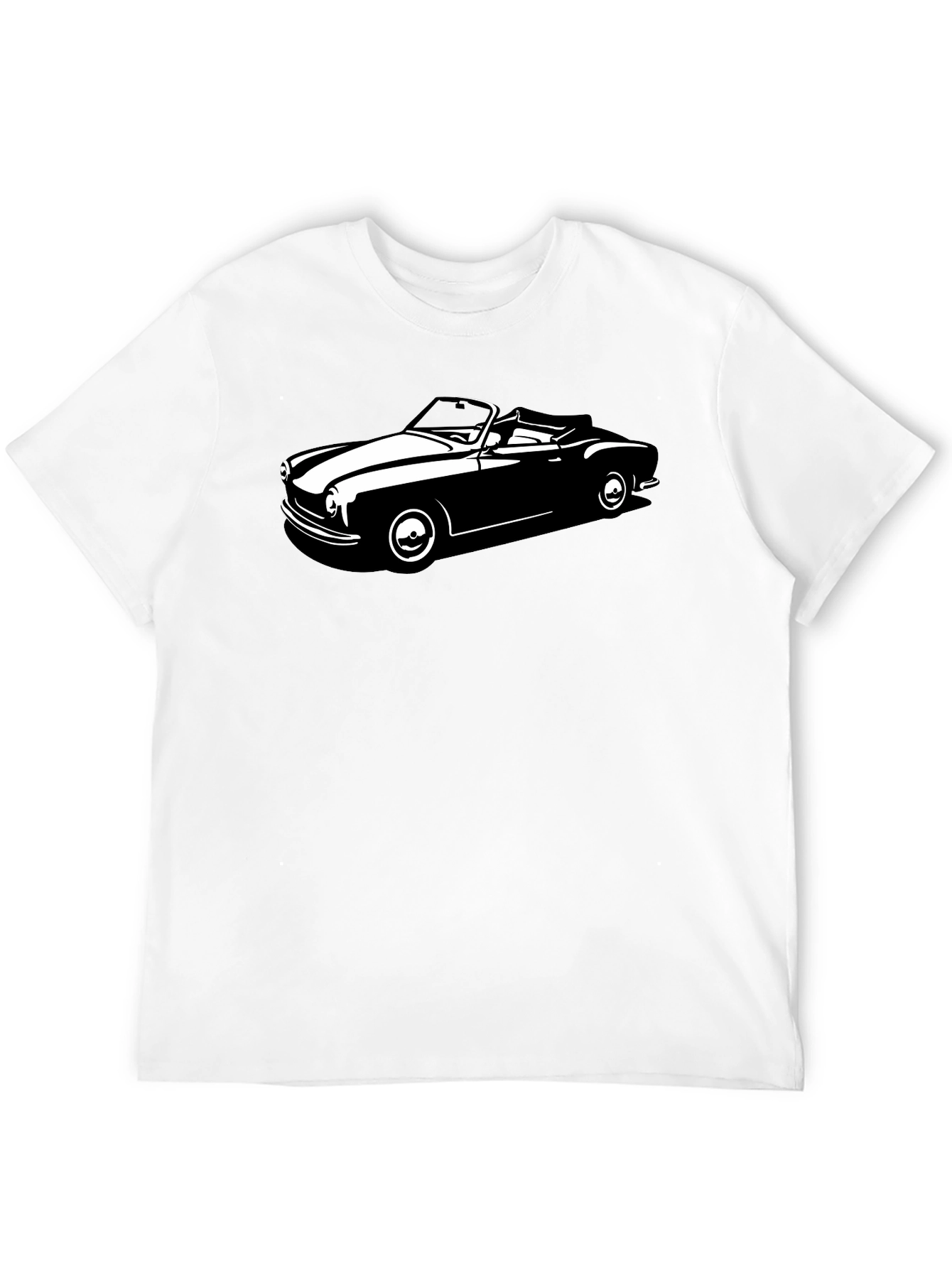 Classic Car Graphic Tee - Black