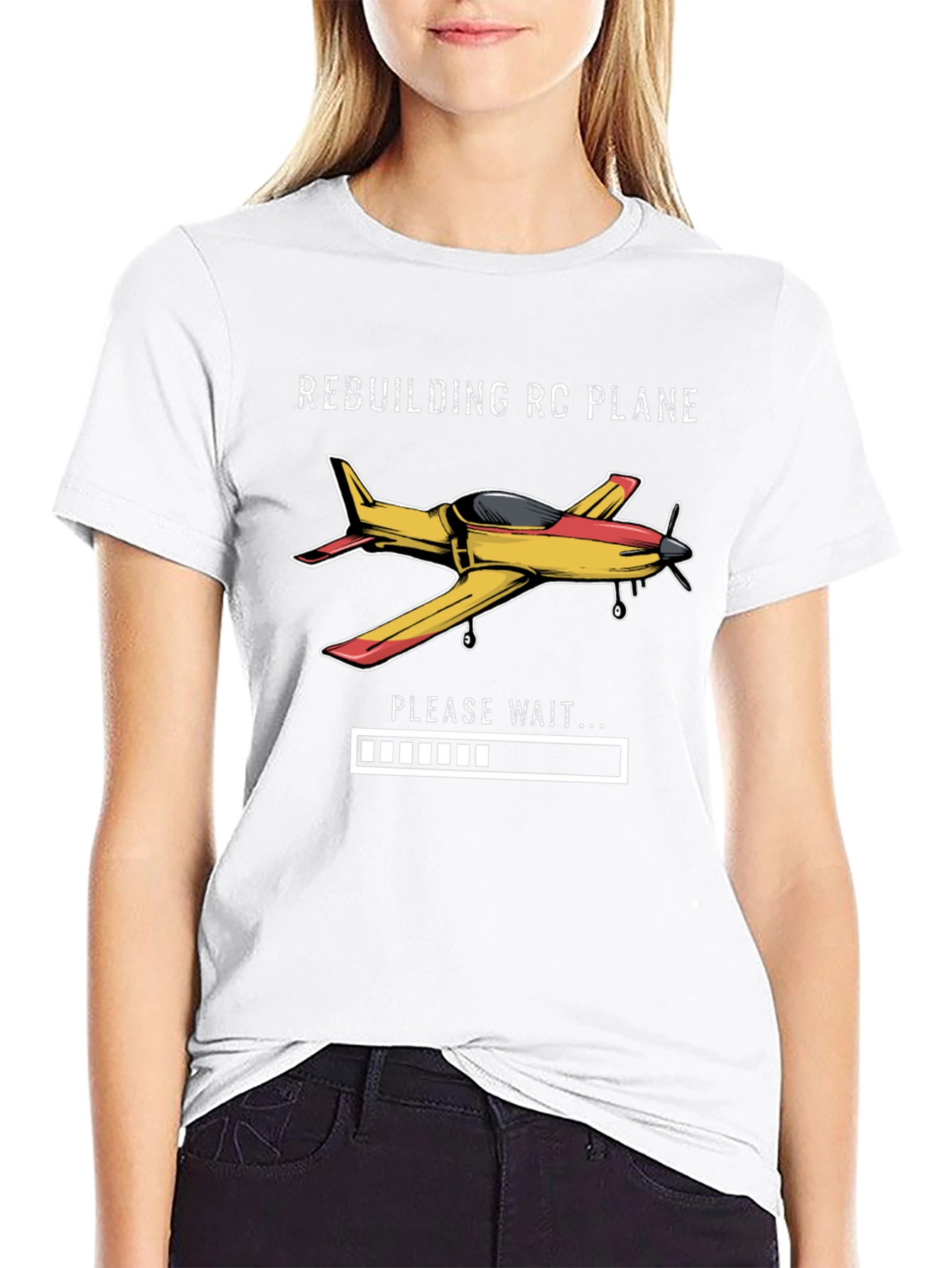 Rebuilding RC Plane T-Shirt - Hobbyist Aviation Tee