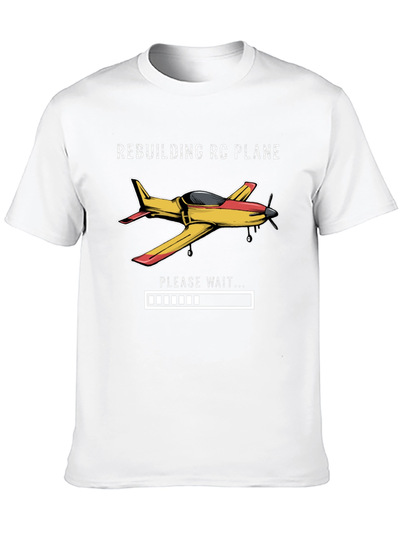 Rebuilding RC Plane T-Shirt - Hobbyist Aviation Tee