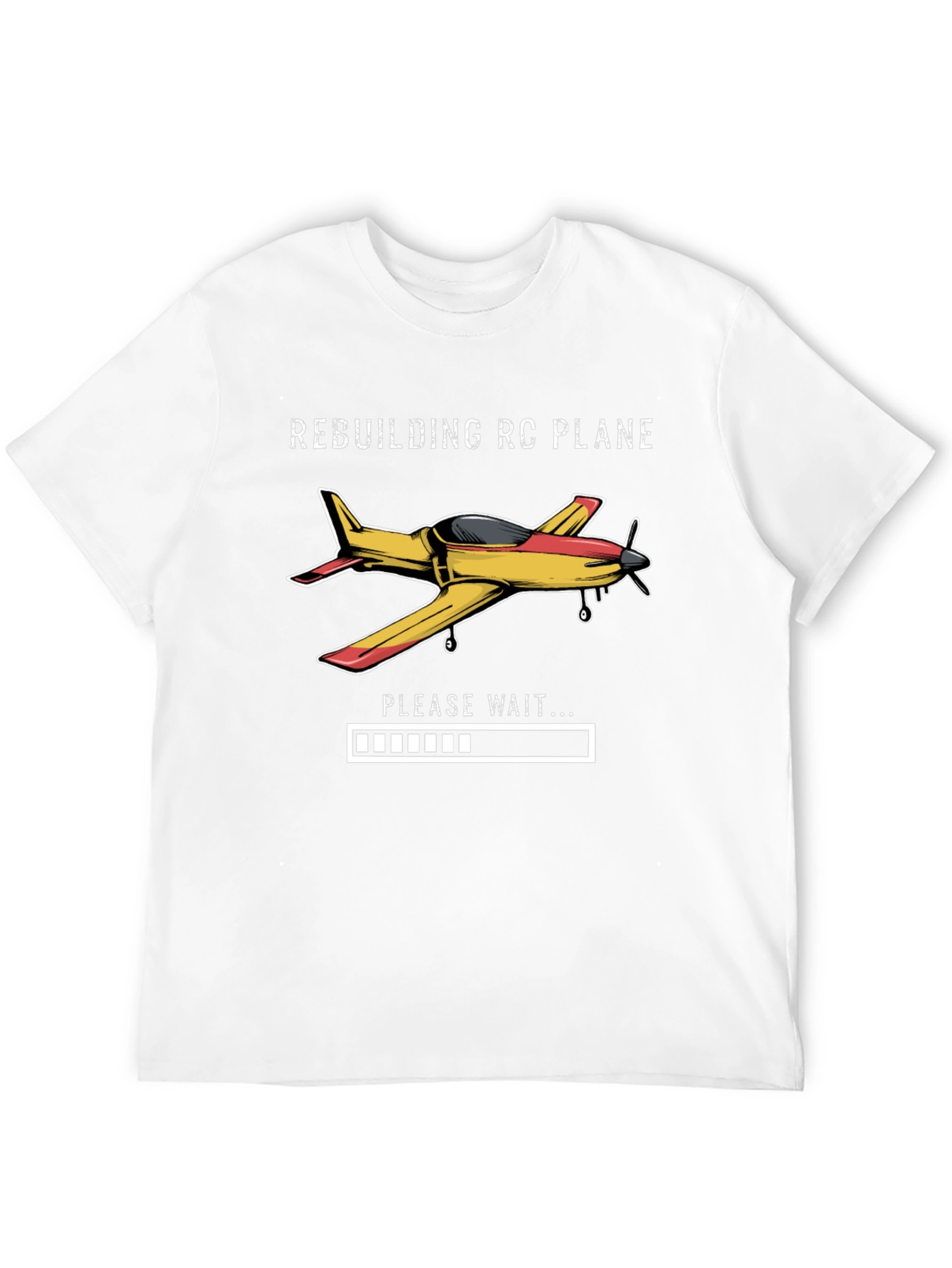 Rebuilding RC Plane T-Shirt - Hobbyist Aviation Tee