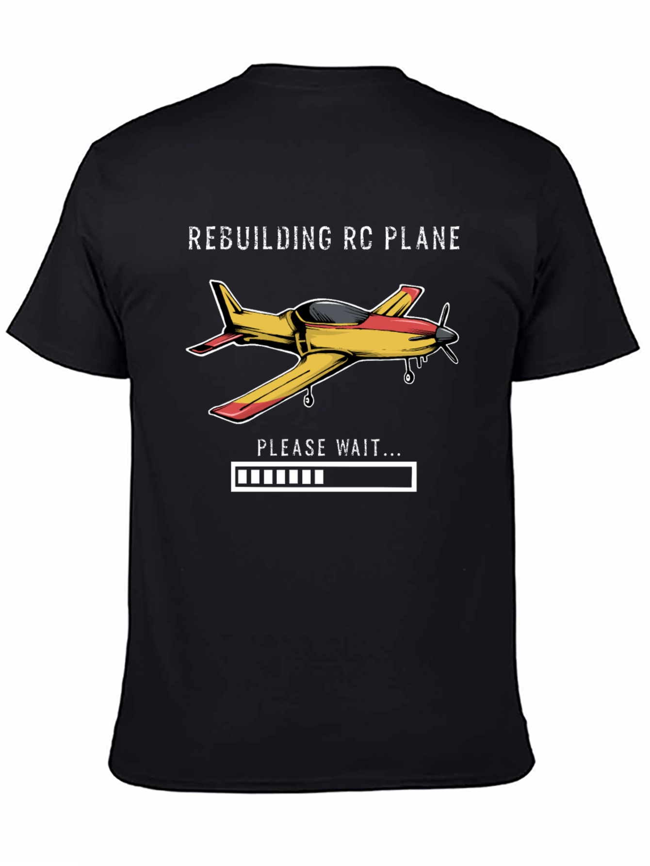Rebuilding RC Plane T-Shirt - Hobbyist Aviation Tee