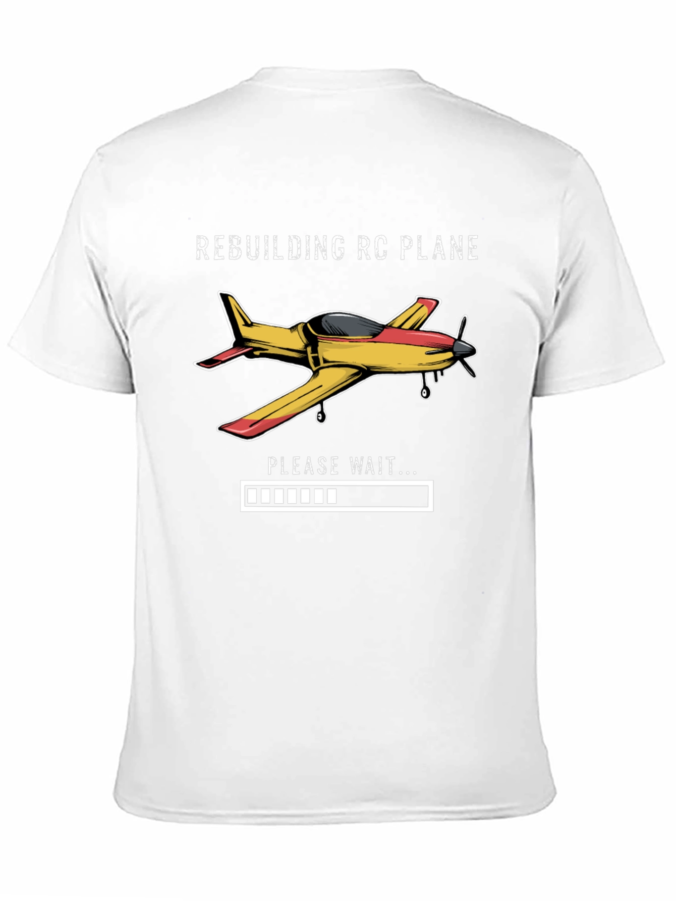 Rebuilding RC Plane T-Shirt - Hobbyist Aviation Tee