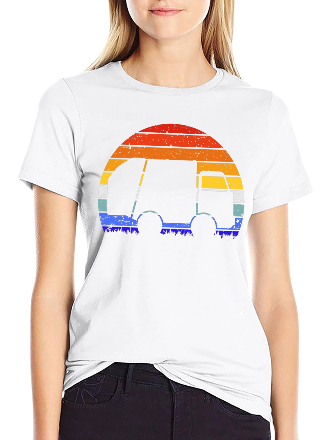 Retro Camper Van Graphic T-Shirt