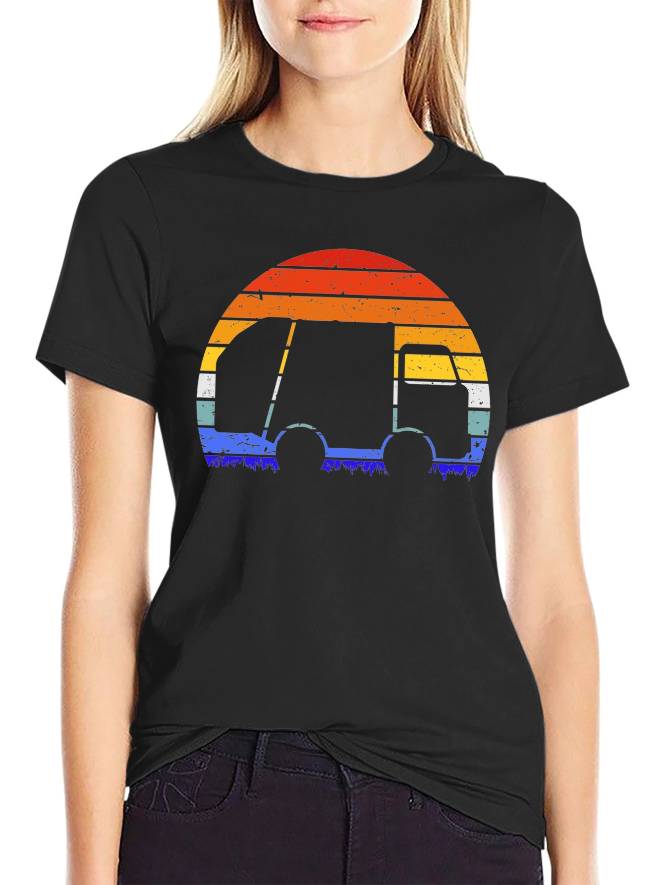 Retro Camper Van Graphic T-Shirt