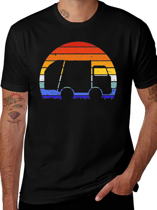 Retro Camper Van Graphic T-Shirt