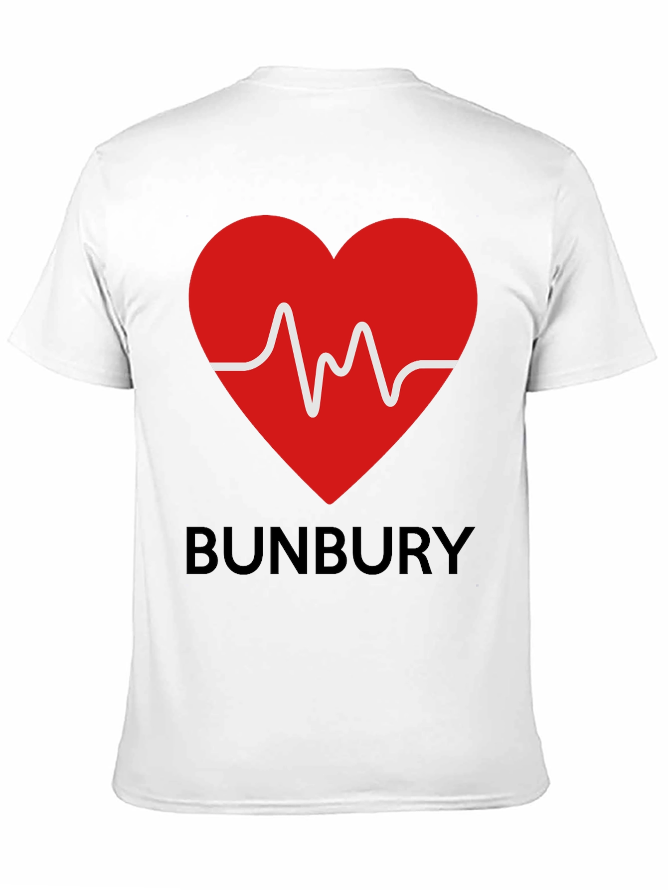 Bunbury Heartbeat T-Shirt - Black