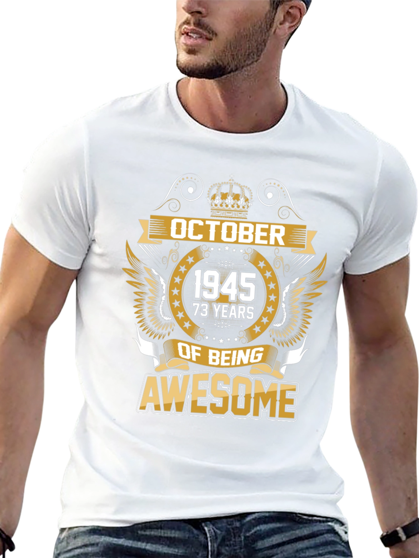 October 1945 73 Years of Being Awesome T-Shirt