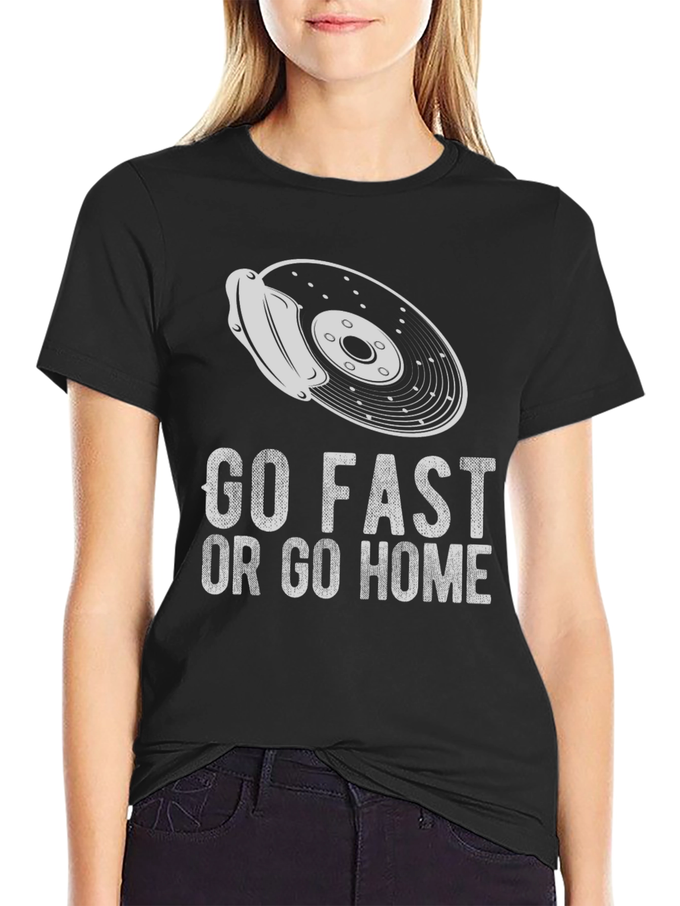 Go Fast or Go Home Graphic Tee