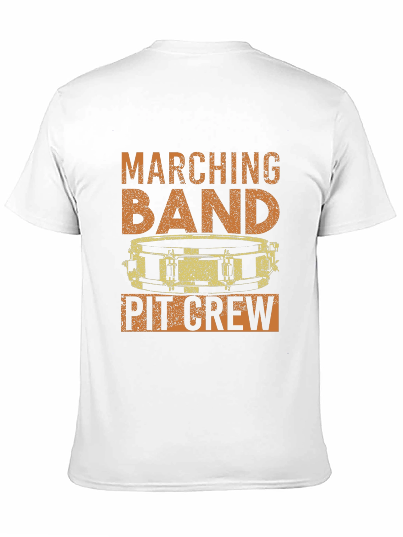 Marching Band Pit Crew Drummer T-Shirt