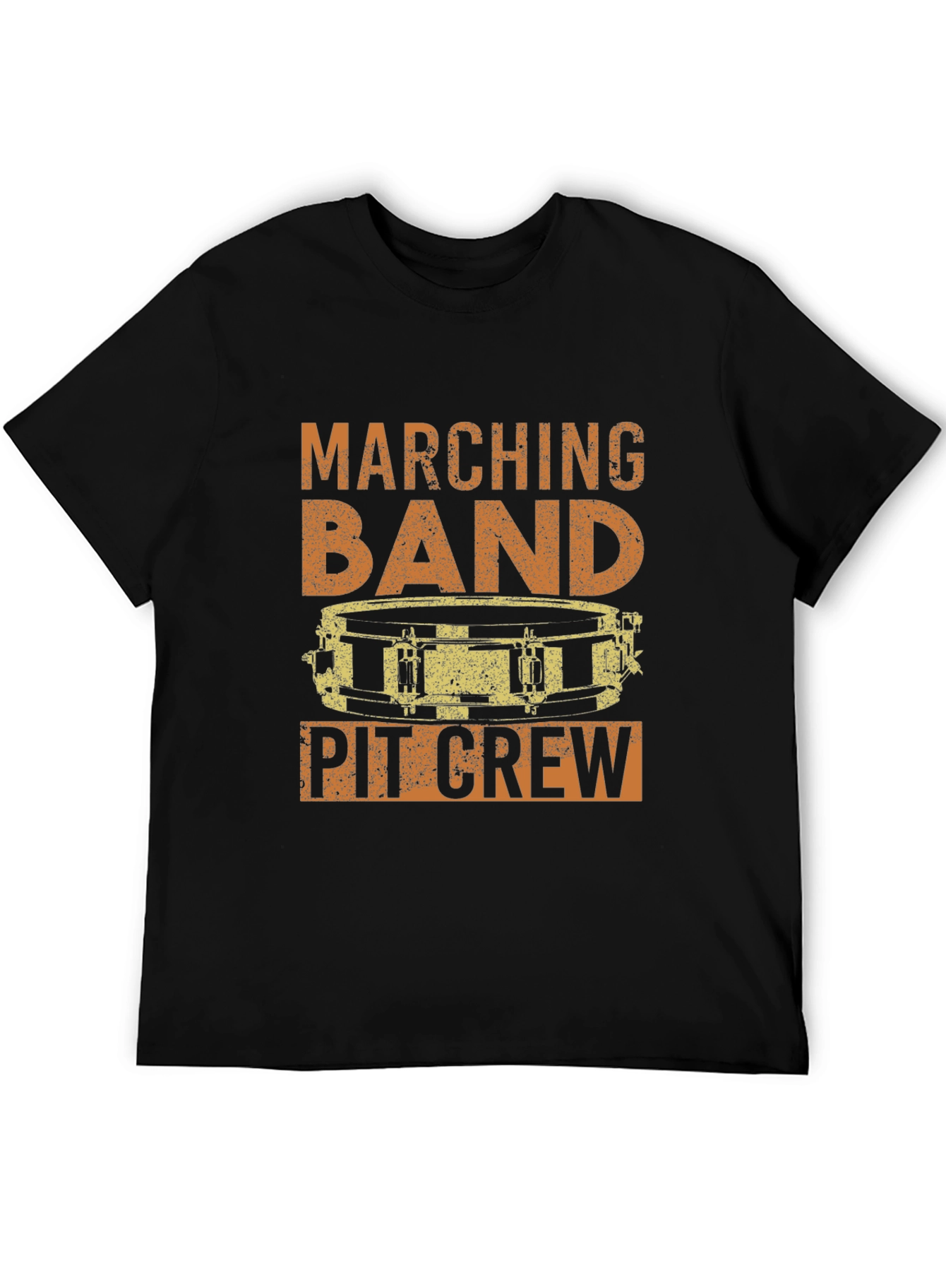 Marching Band Pit Crew Drummer T-Shirt