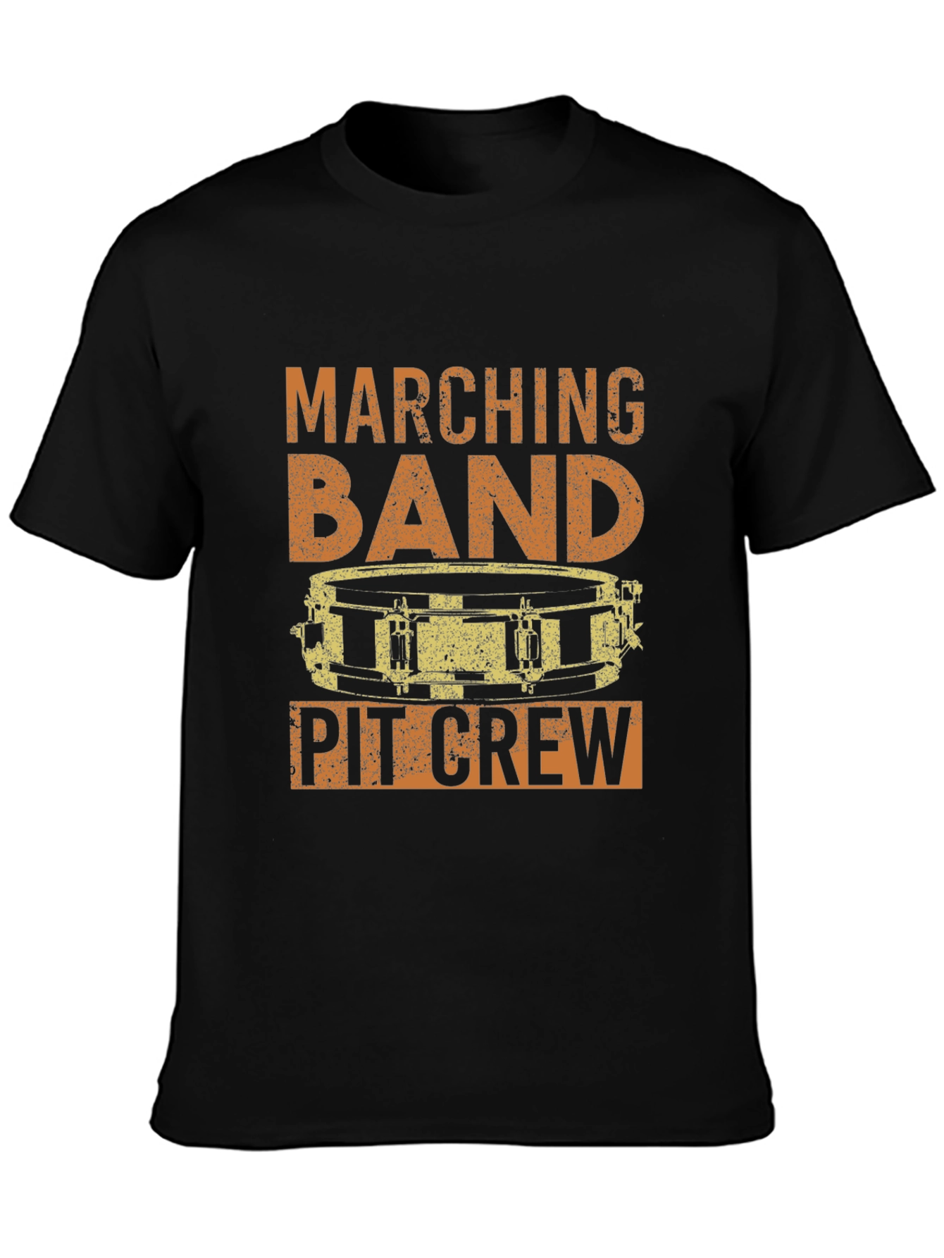 Marching Band Pit Crew Drummer T-Shirt
