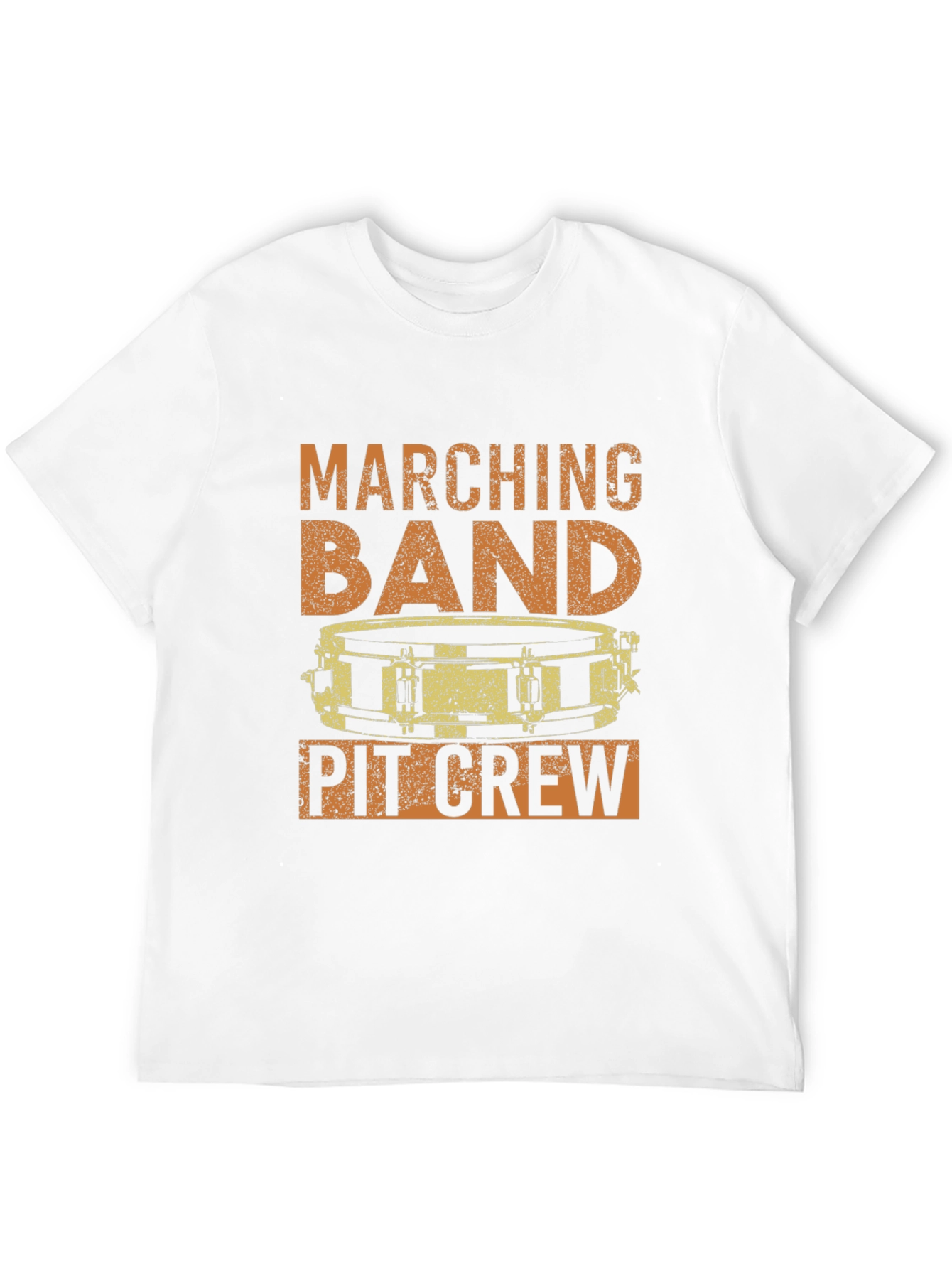 Marching Band Pit Crew Drummer T-Shirt