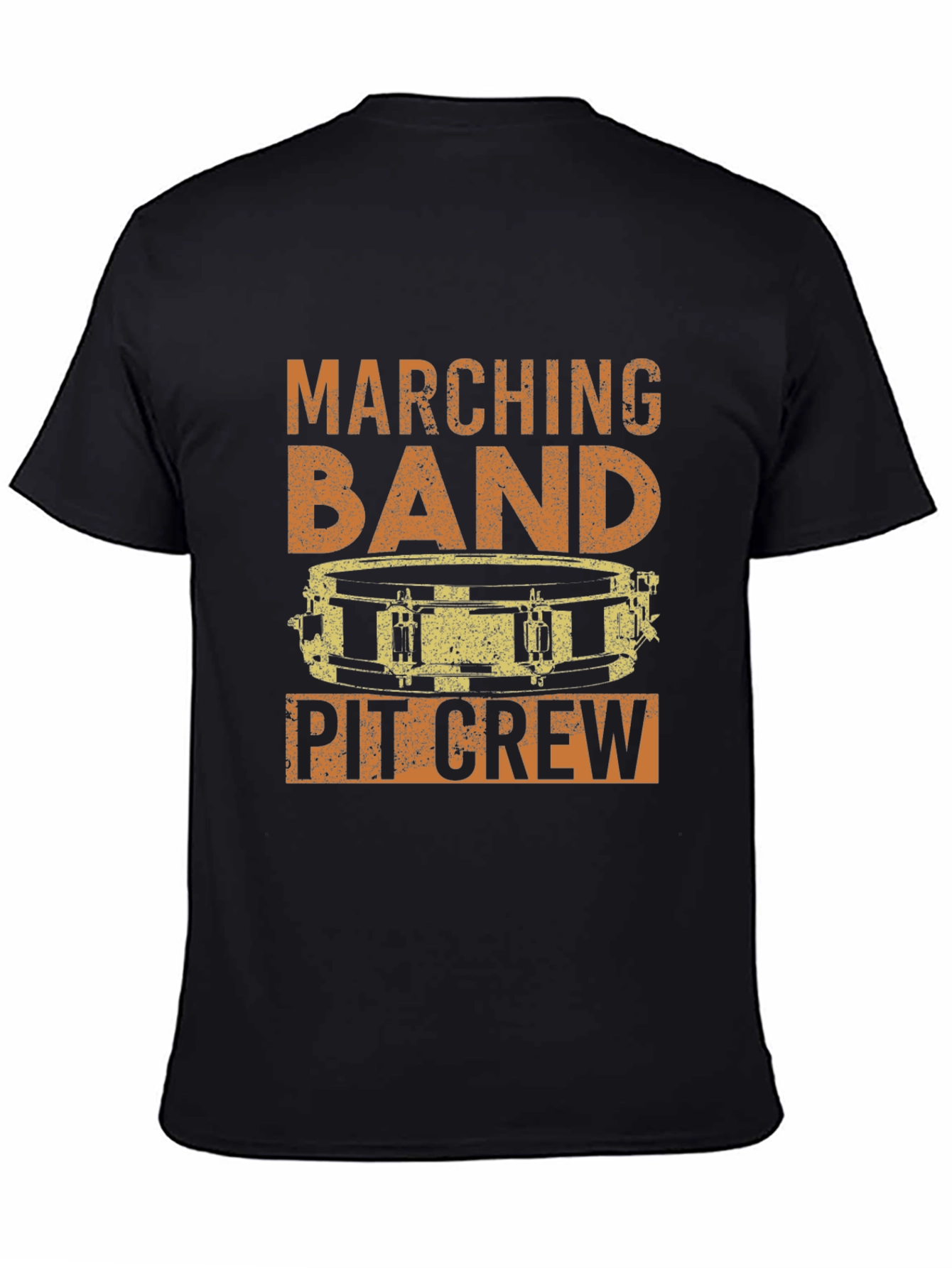 Marching Band Pit Crew Drummer T-Shirt