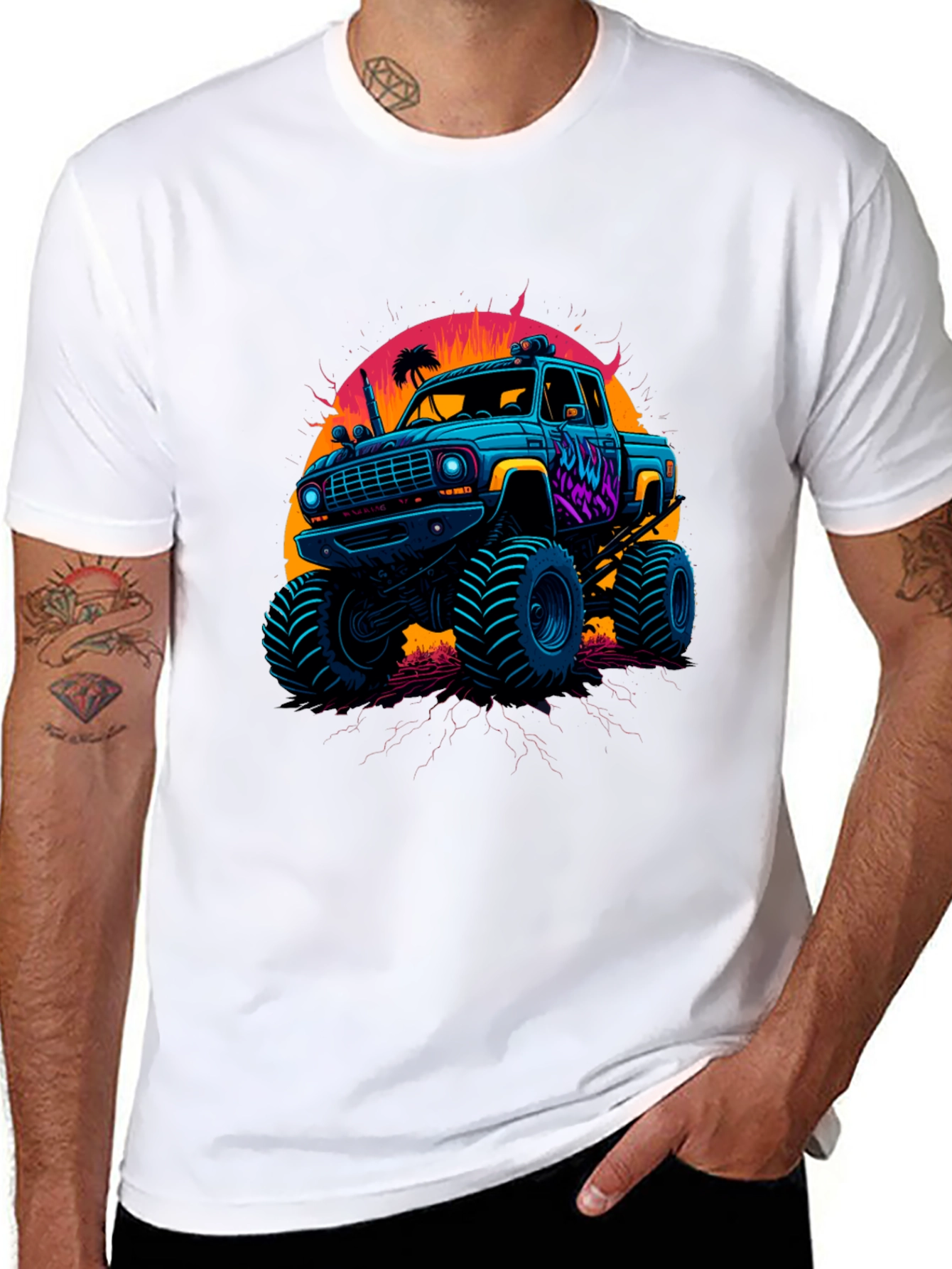 Monster Truck Graphic Tee