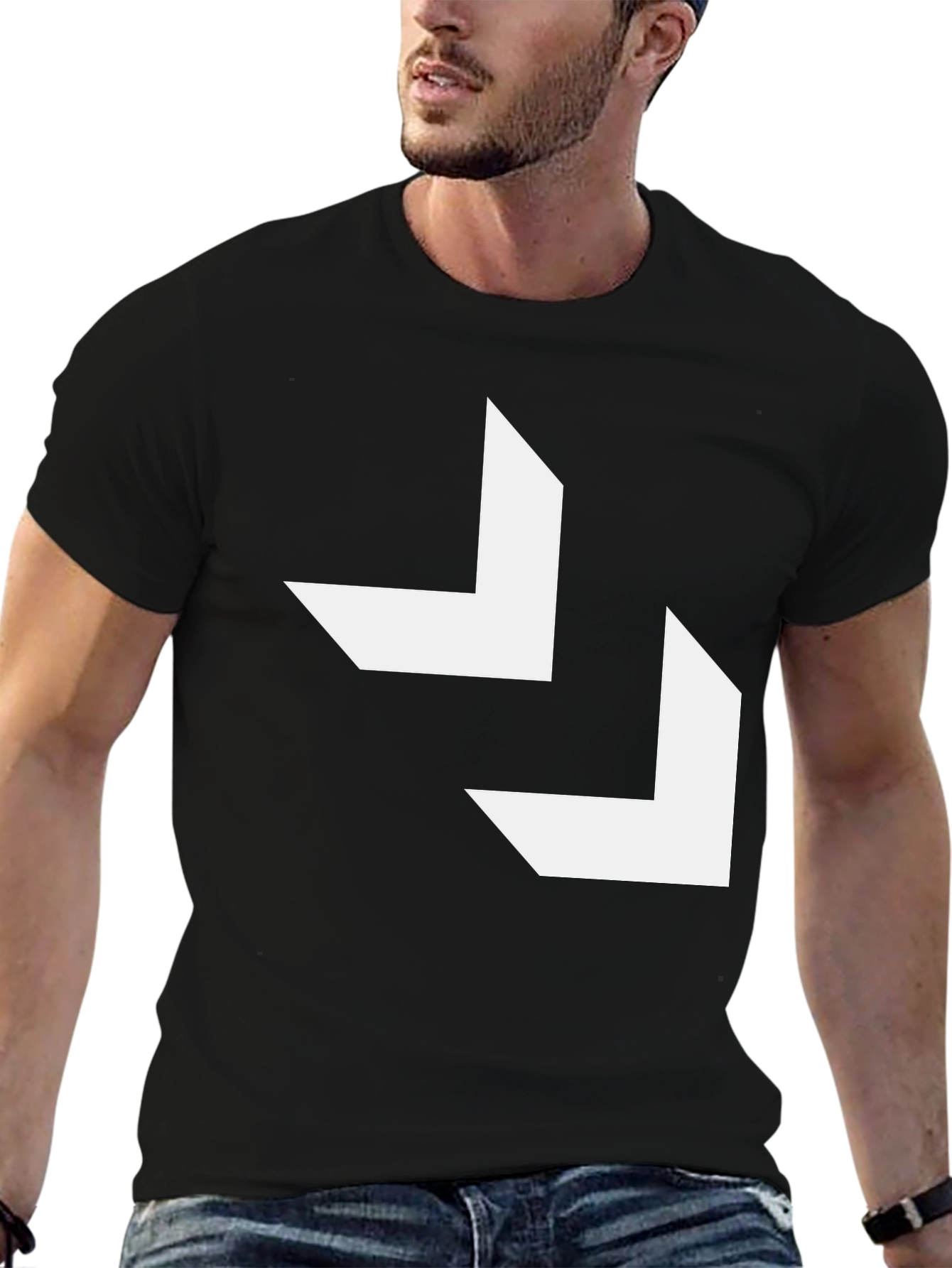 Abstract Arrow T-Shirt - Modern Graphic Tee