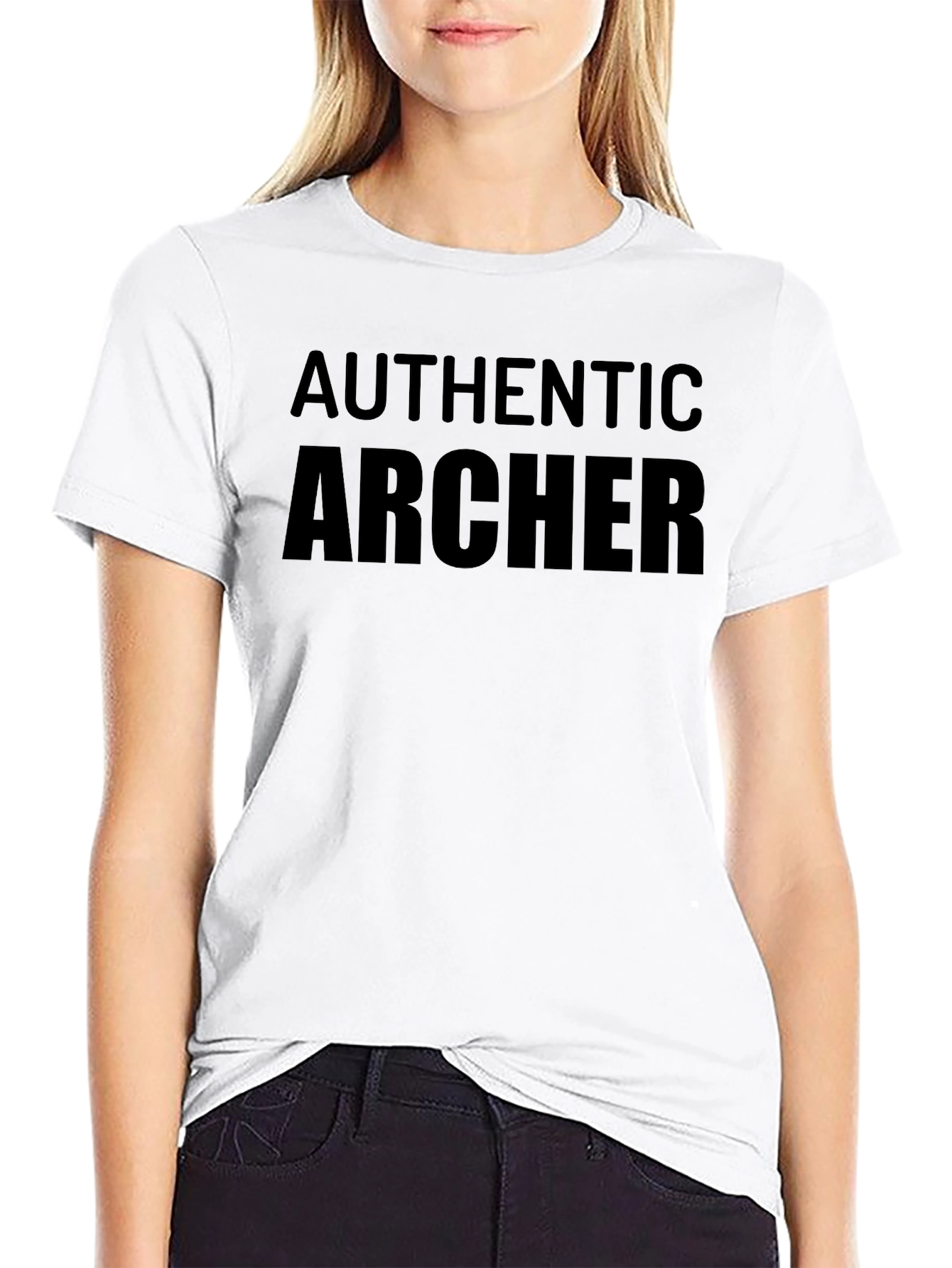 Authentic Archer Black T-Shirt