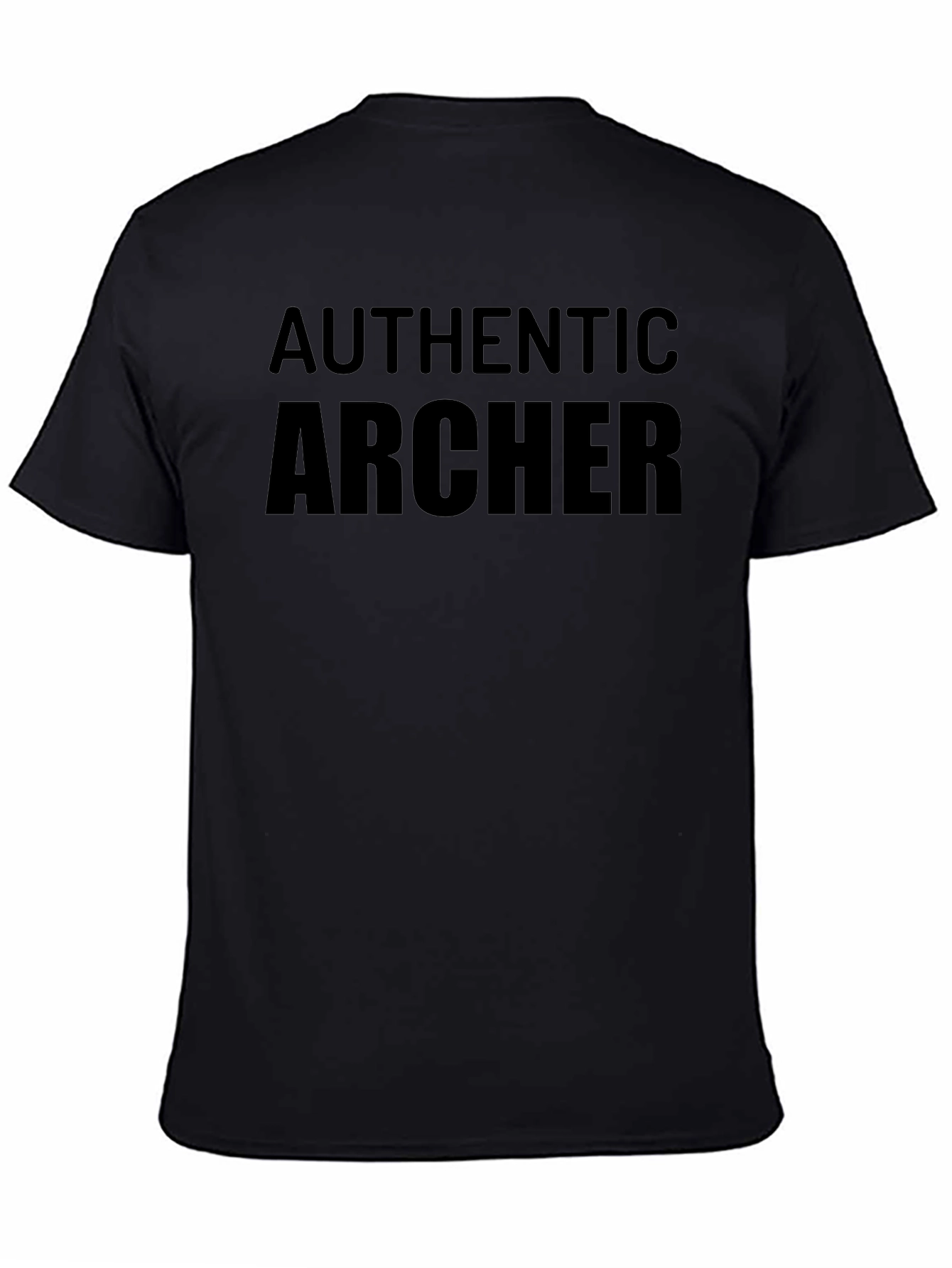 Authentic Archer Black T-Shirt