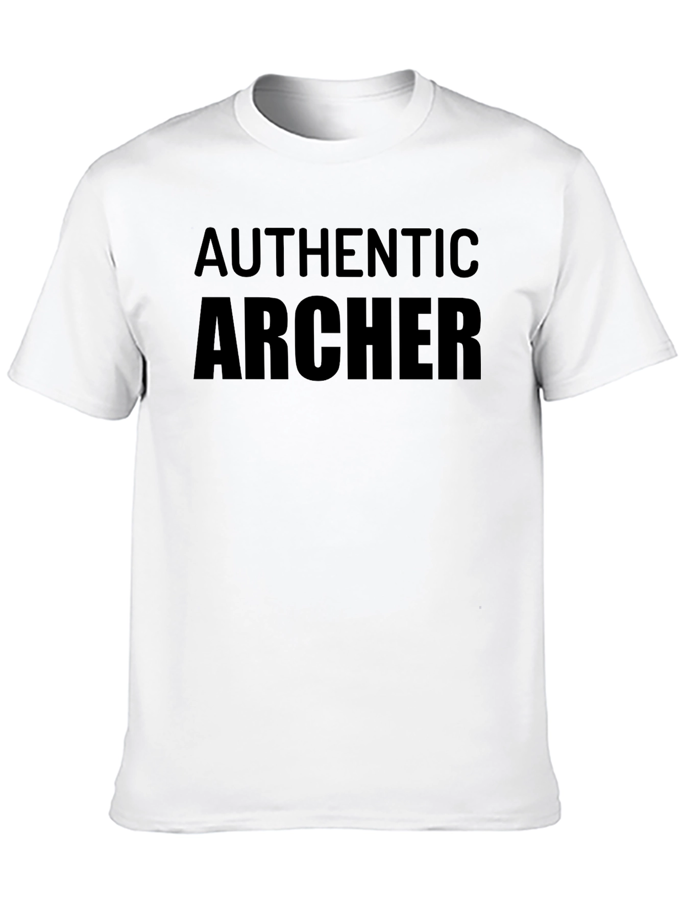Authentic Archer Black T-Shirt