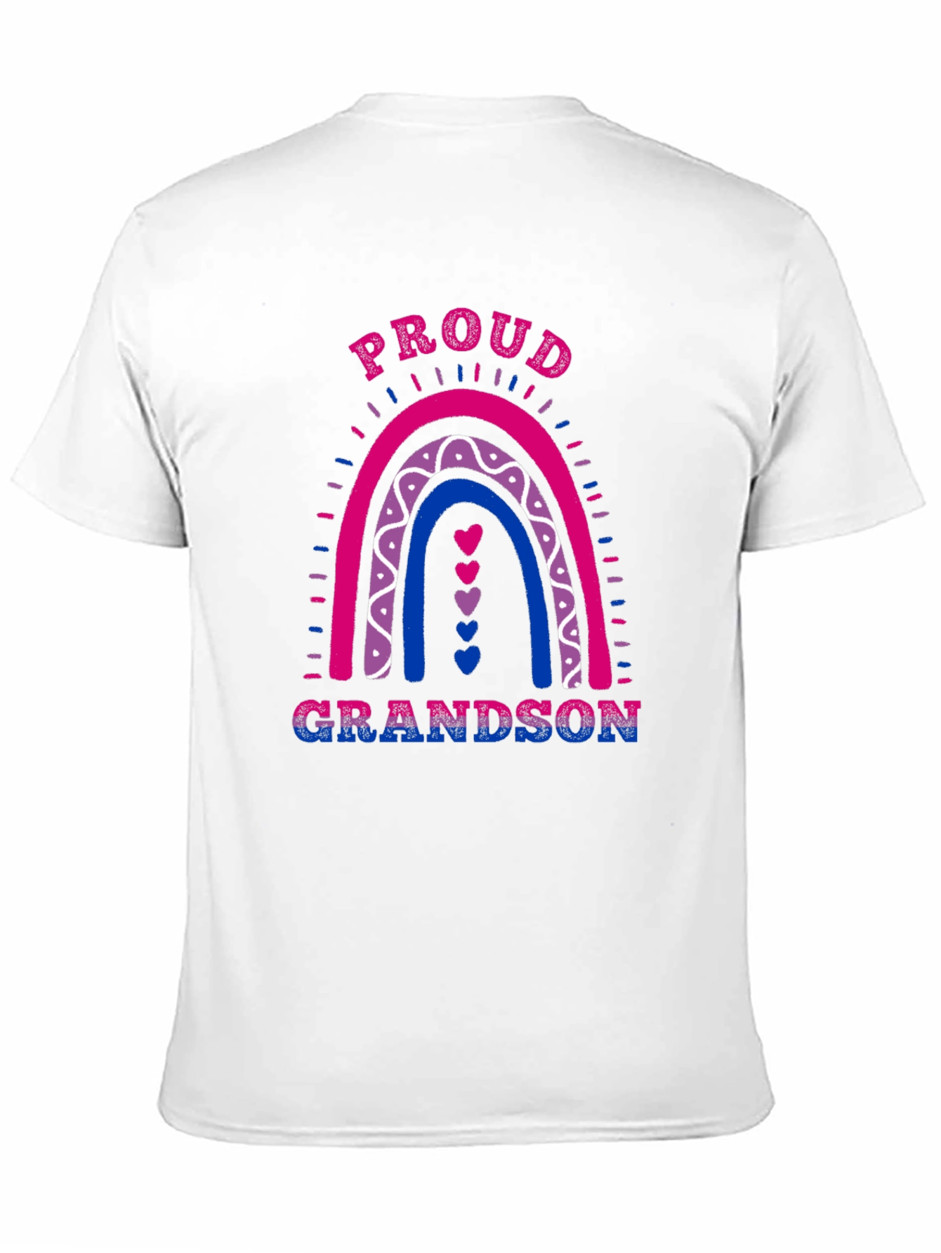 Proud Grandson Bi Pride T-Shirt