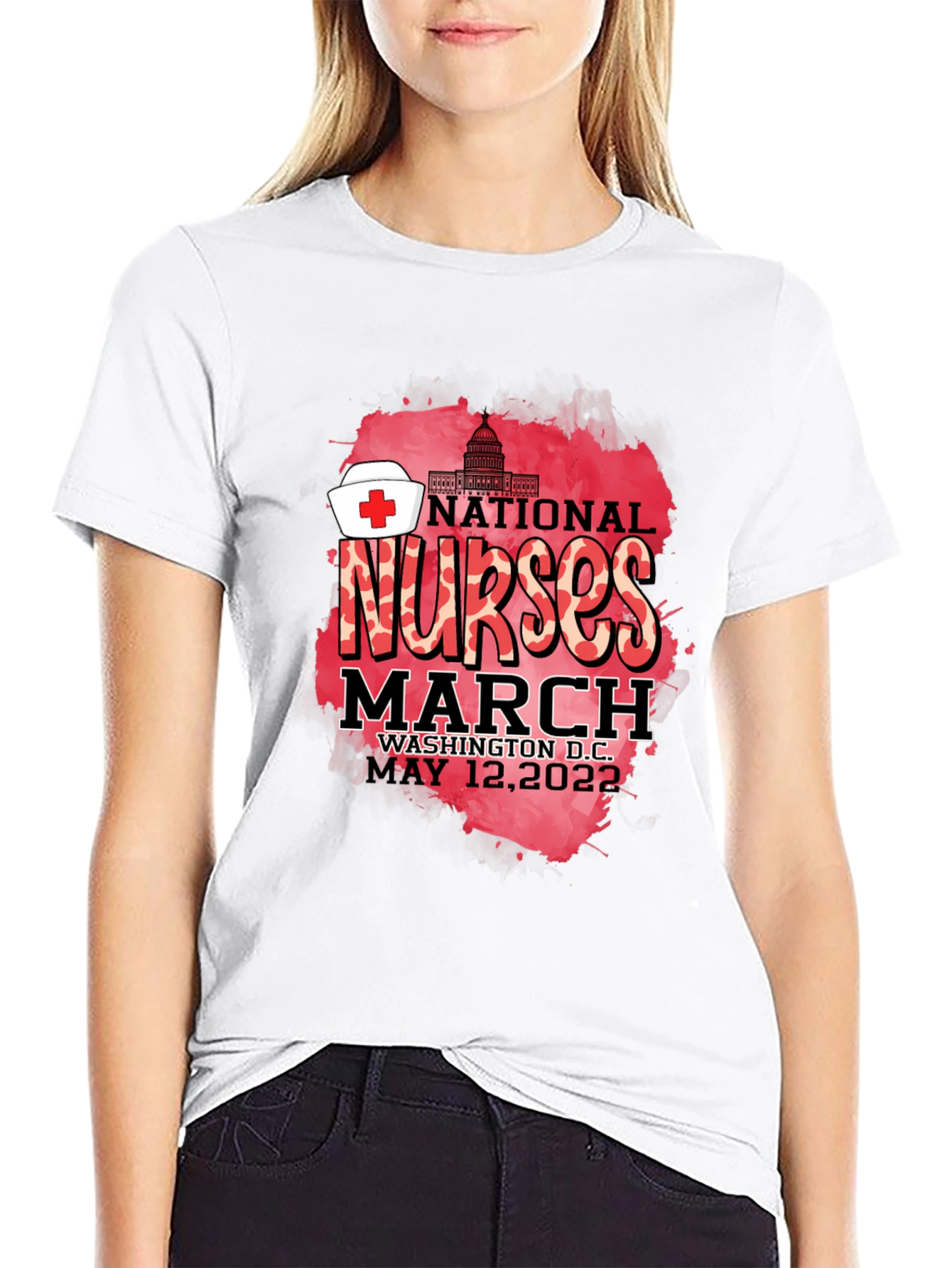 National Nurses March T-Shirt