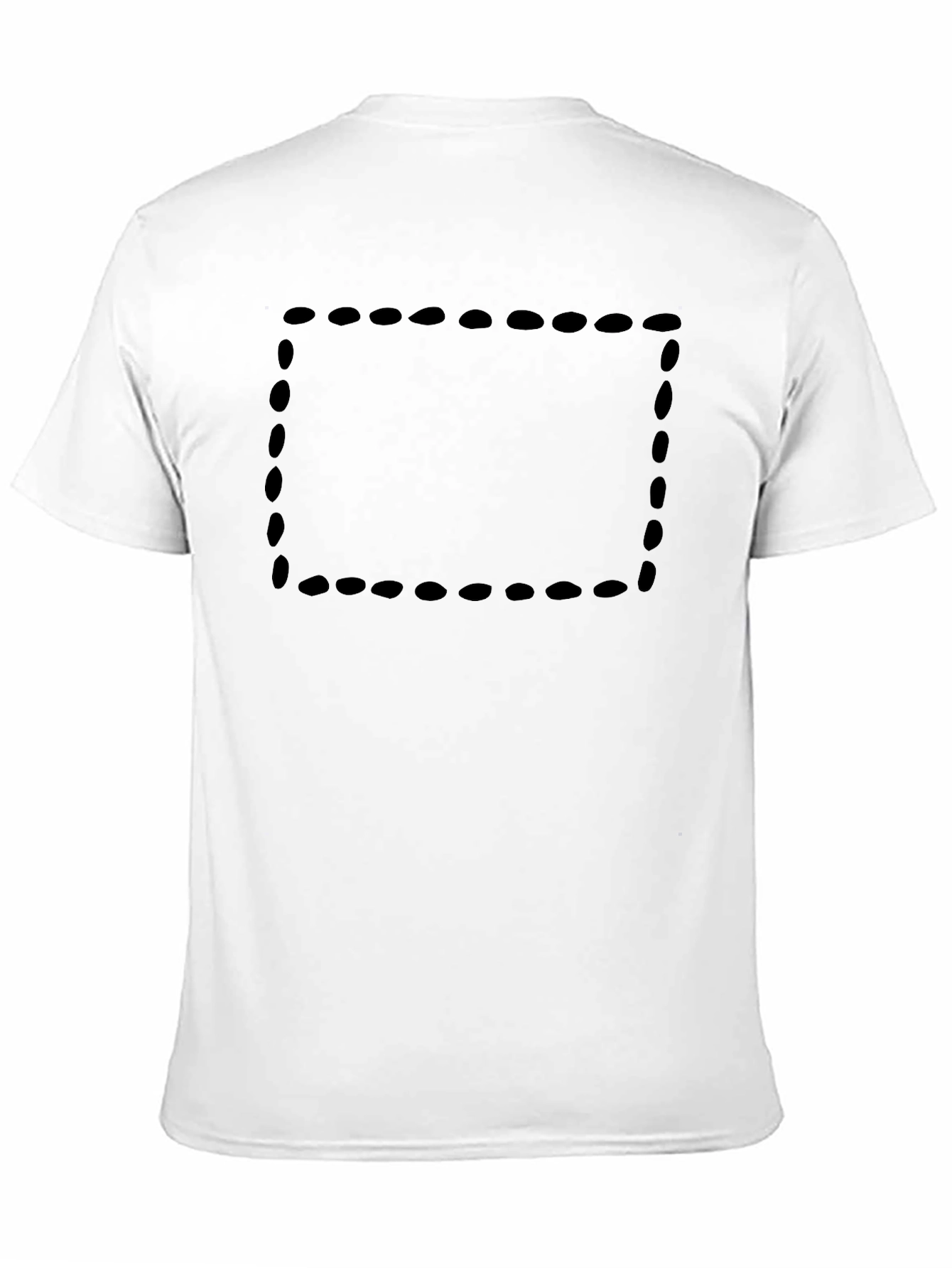 Solid Black Crew Neck T-Shirt