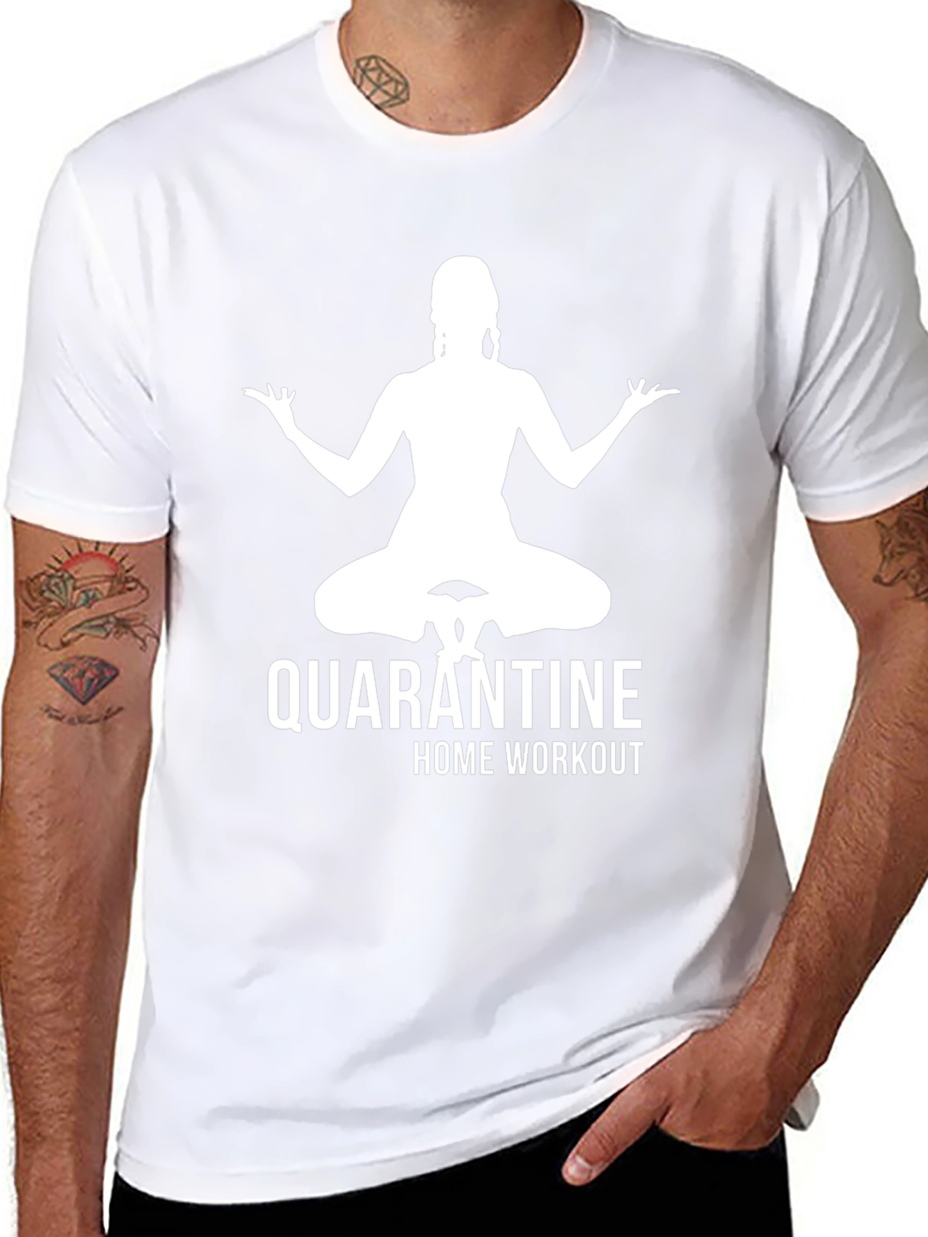 Quarantine Home Workout Yoga T-Shirt