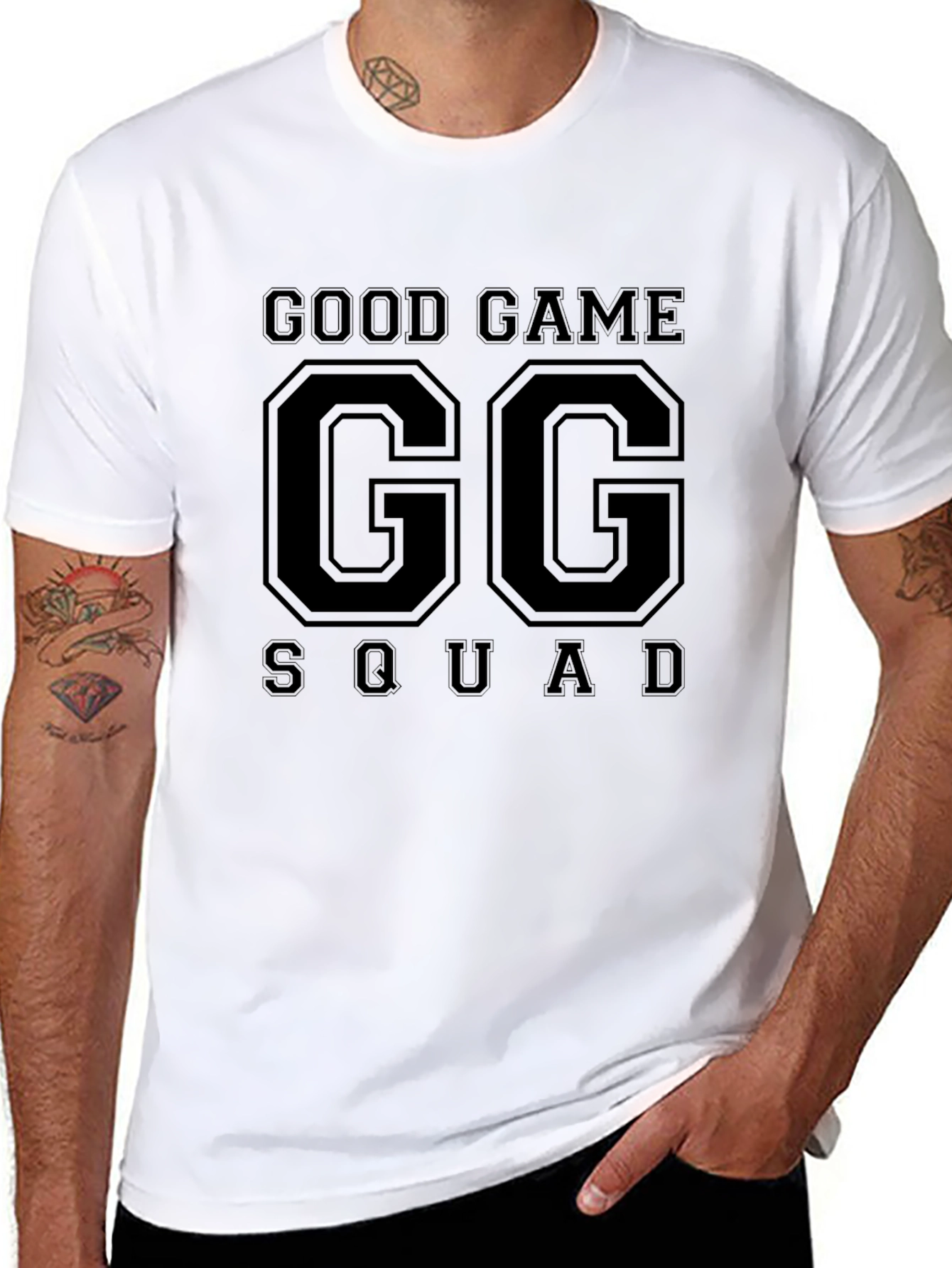 Good Game GG Squad Graphic T-Shirt