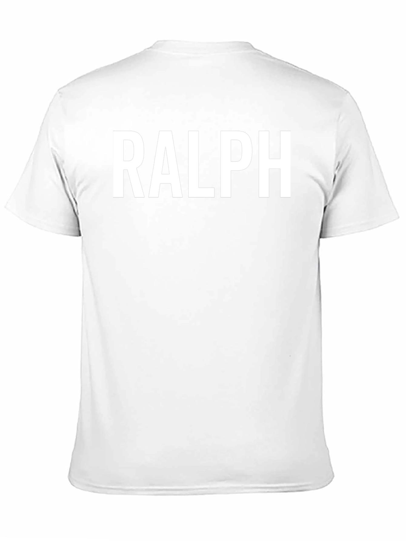 RALPH Graphic Tee - Classic Black Cotton T-Shirt