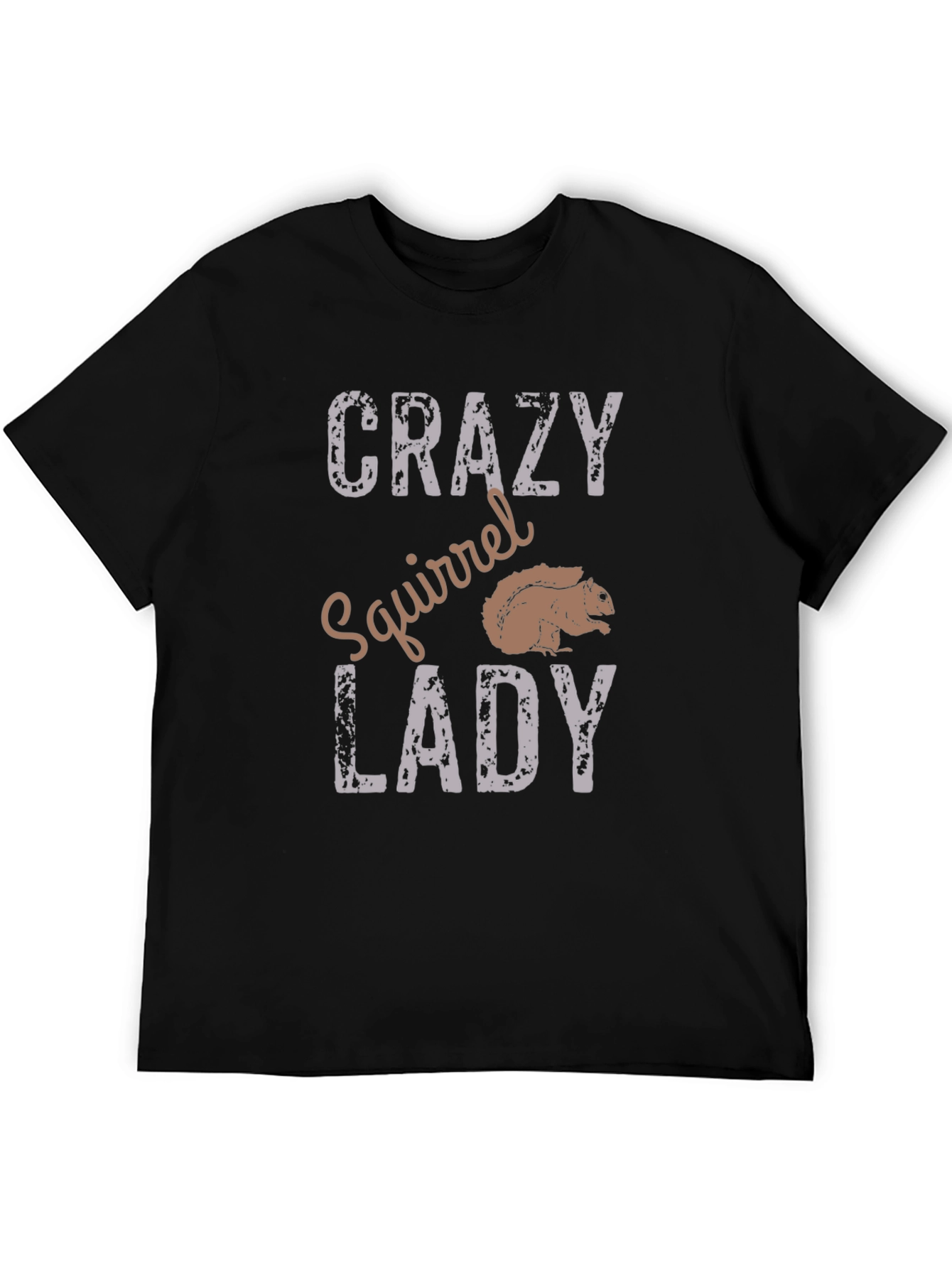 Crazy Squirrel Lady Graphic Tee