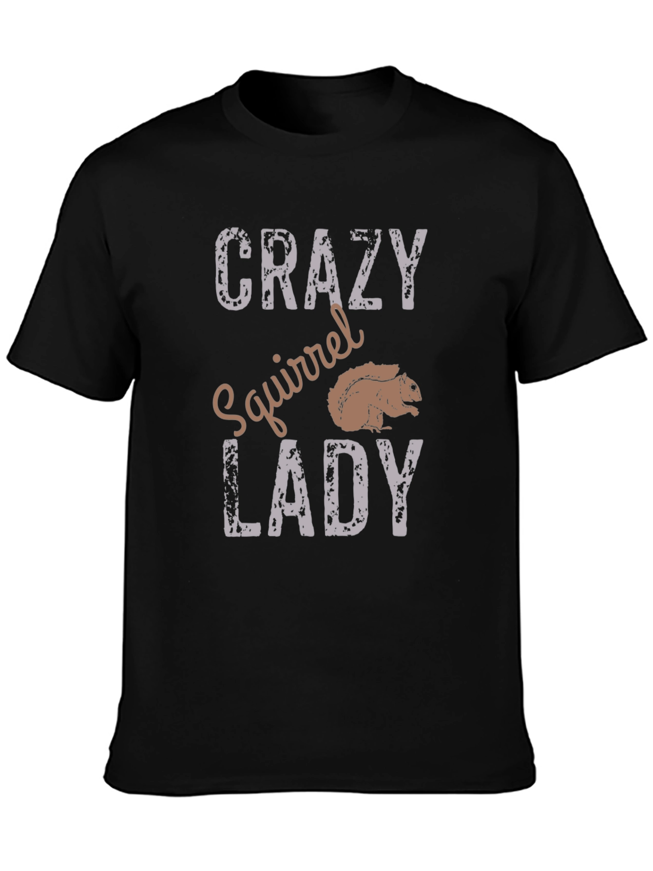 Crazy Squirrel Lady Graphic Tee