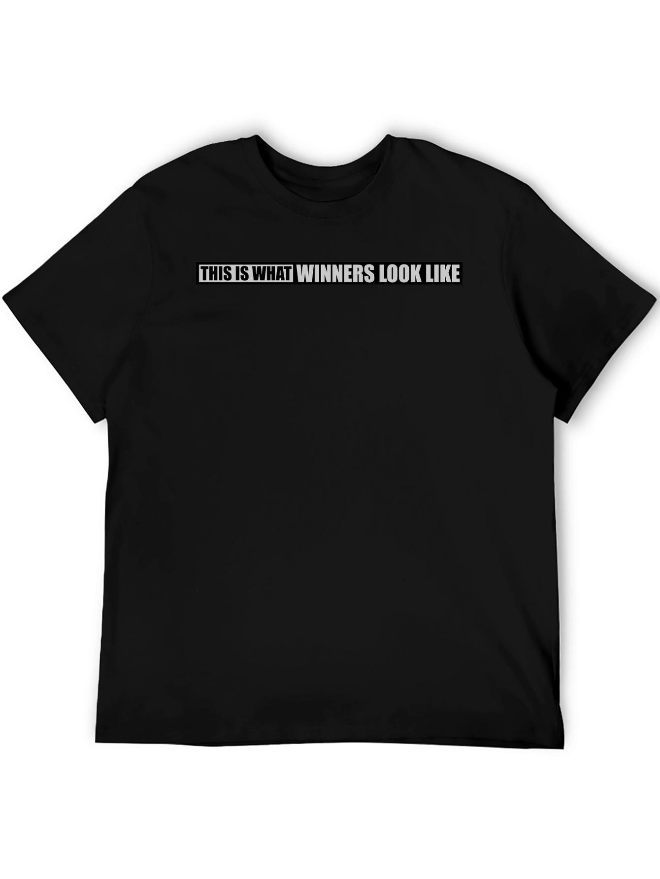 Winners Look Like Black T-Shirt