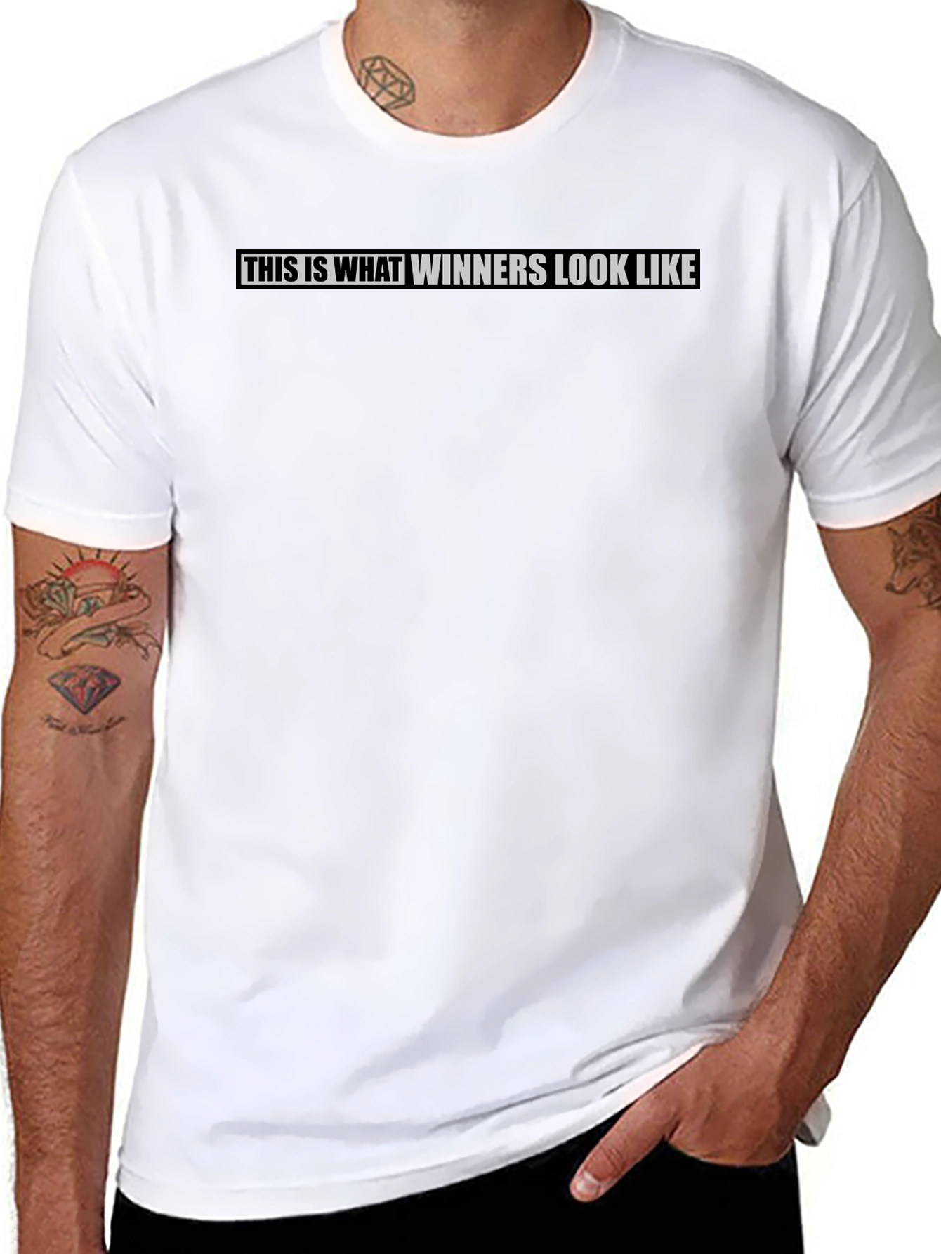 Winners Look Like Black T-Shirt