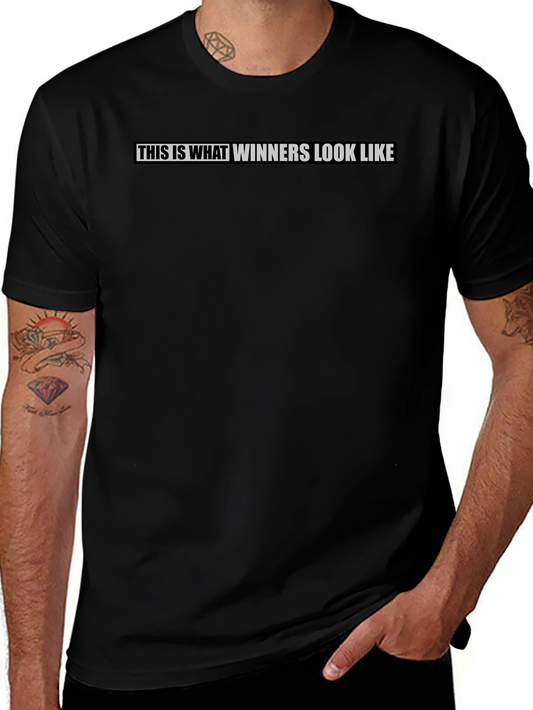 Winners Look Like Black T-Shirt