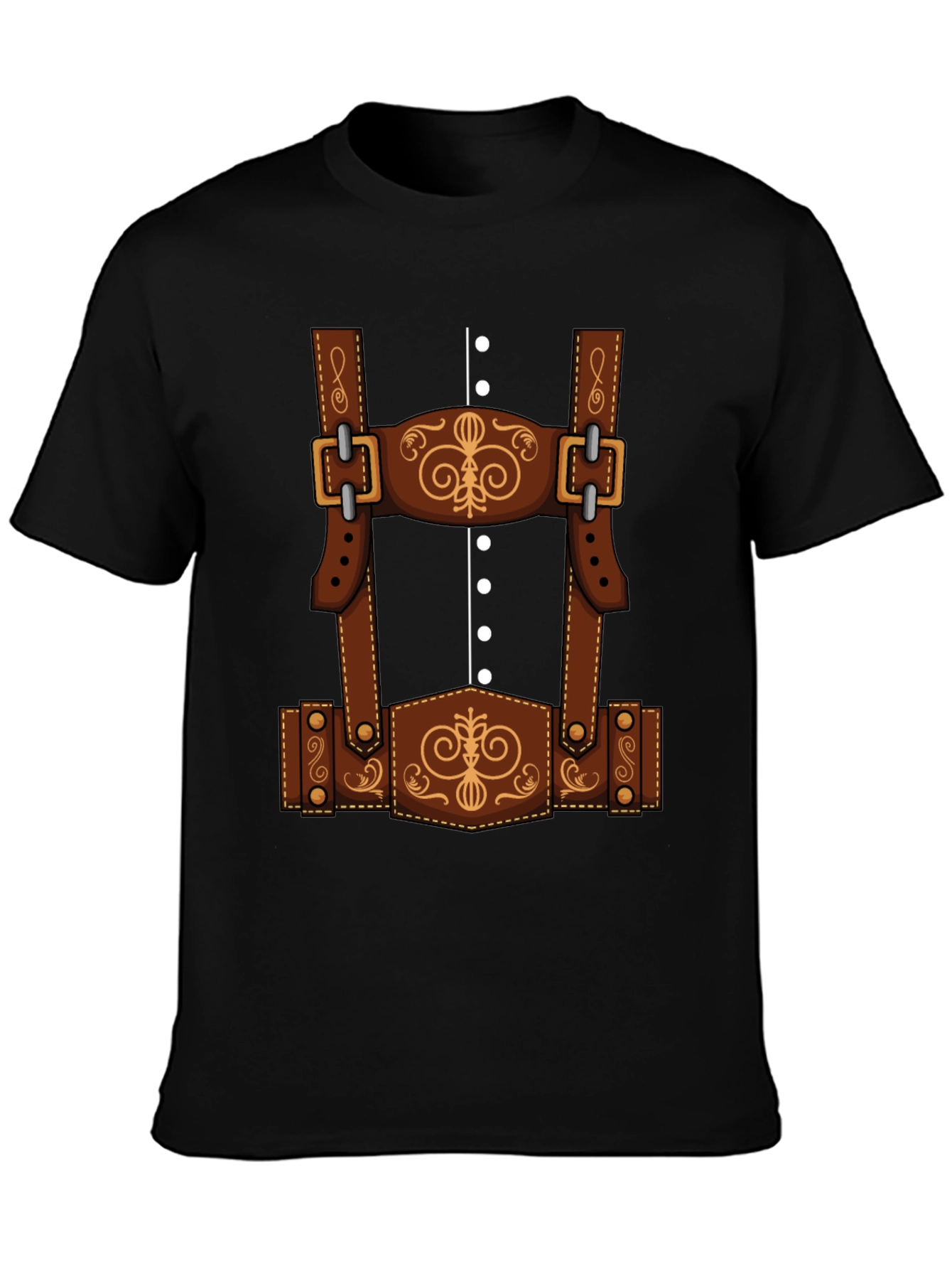 Oktoberfest Lederhosen T-Shirt Costume