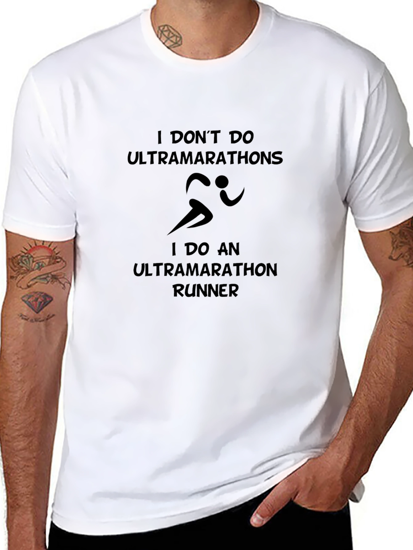 Ultra Marathon Runner Graphic Tee